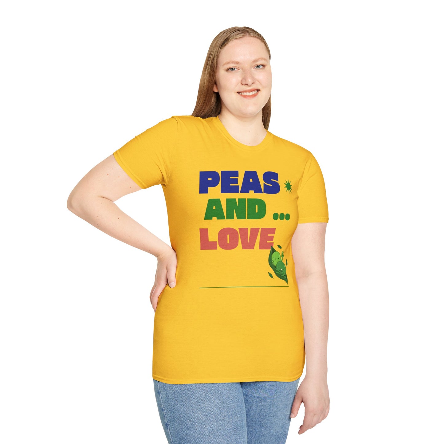 Food Tees, Funny Food T Shirts, Funny T Shirts, Shirt with Vegetables, Shirt with Peas