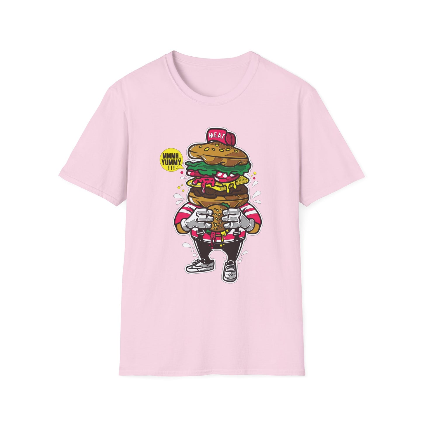 Cartoon T Shirt Animation T Shirt Funny Tee Unisex Gildan Softstyle 64000 Ring Spun Cotton