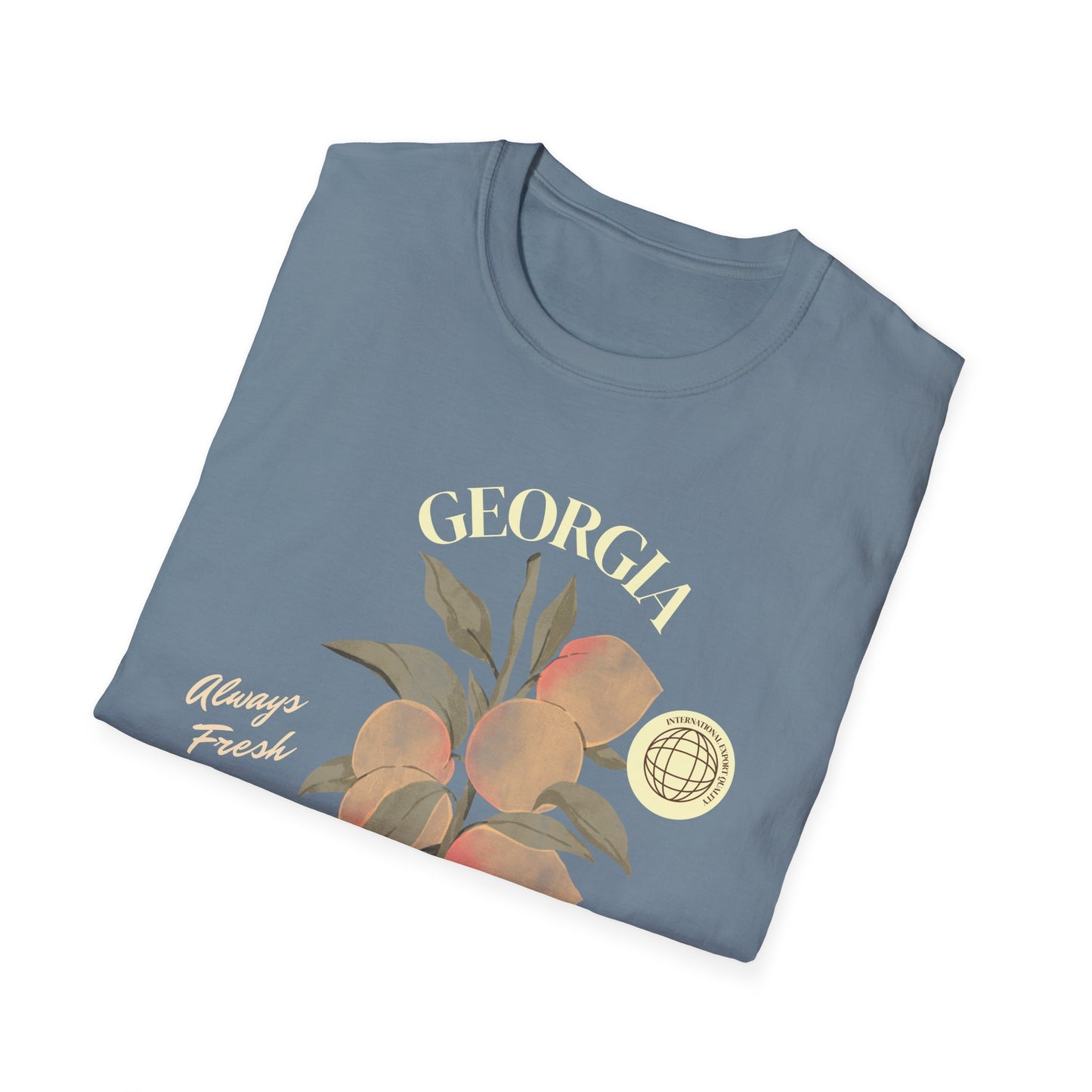 Food Tees, Funny Food T Shirts, Funny T Shirts, Shirt with Fruits, Shirt with Peach