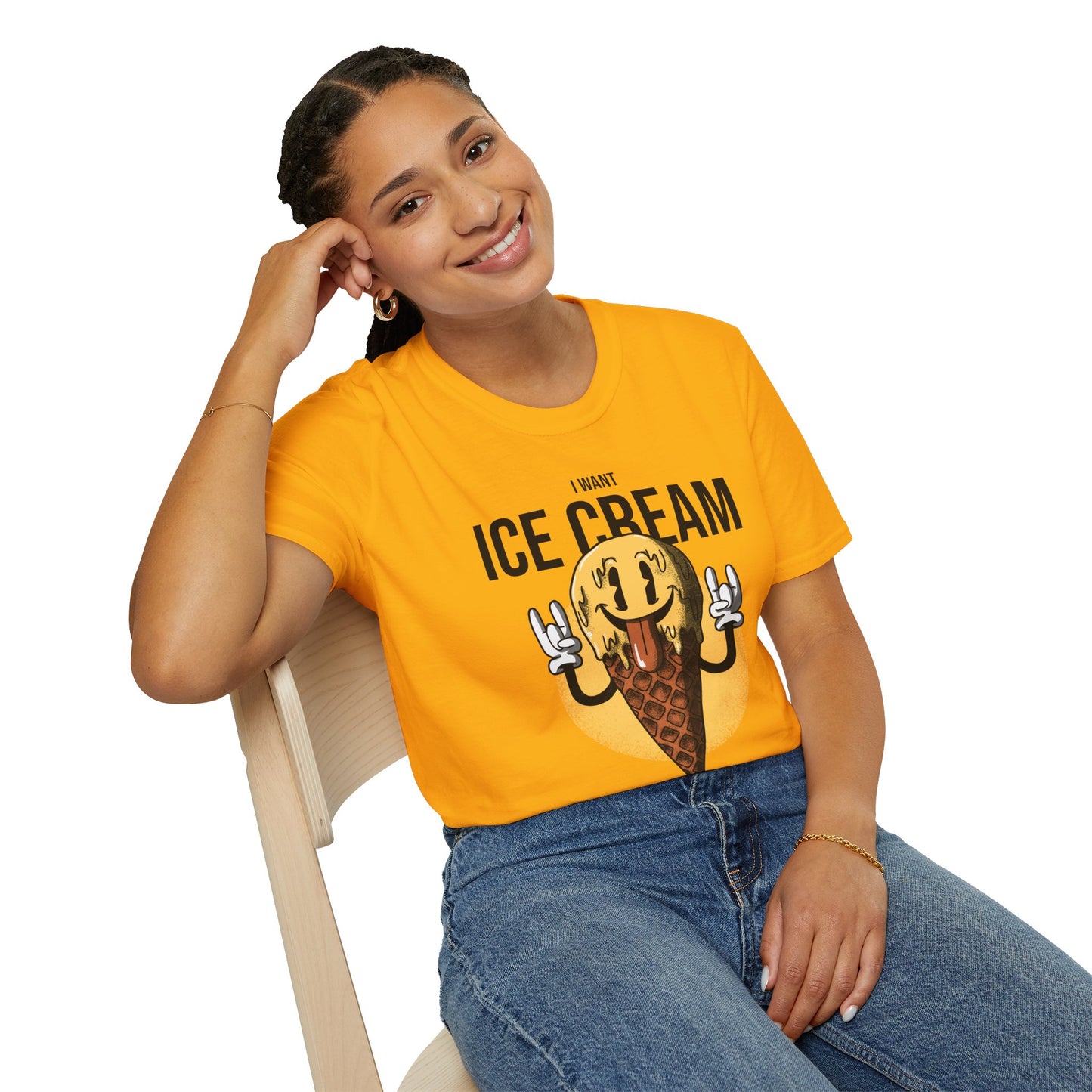 Food Tees, Funny Food T Shirts, Funny T Shirts, Shirt with Food, Junk Food Tees, Shirt with Ice Cream, Ice Cream T-Shirt