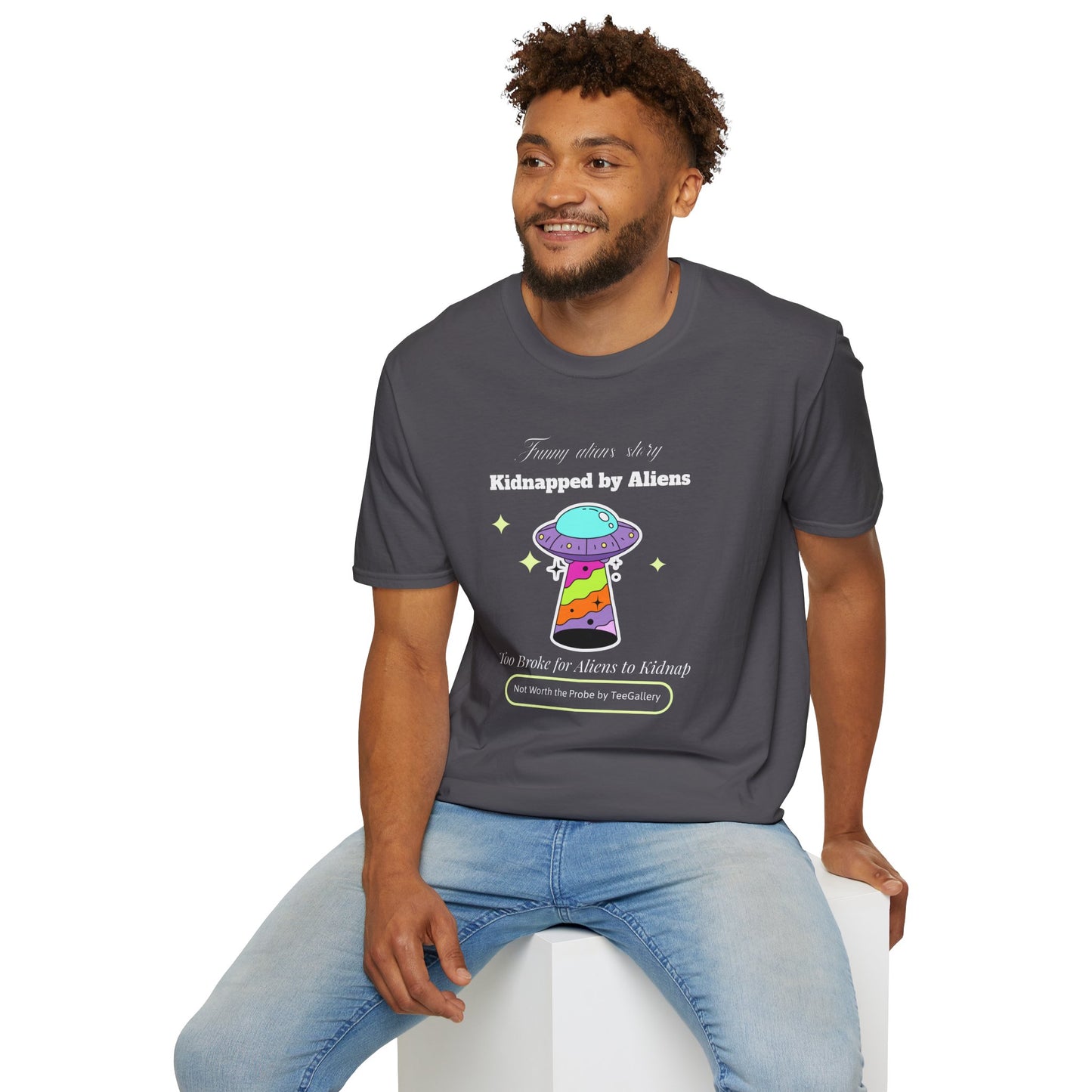 Funny T Shirts, UFO Tees, Funny Aliens Shirt - 33