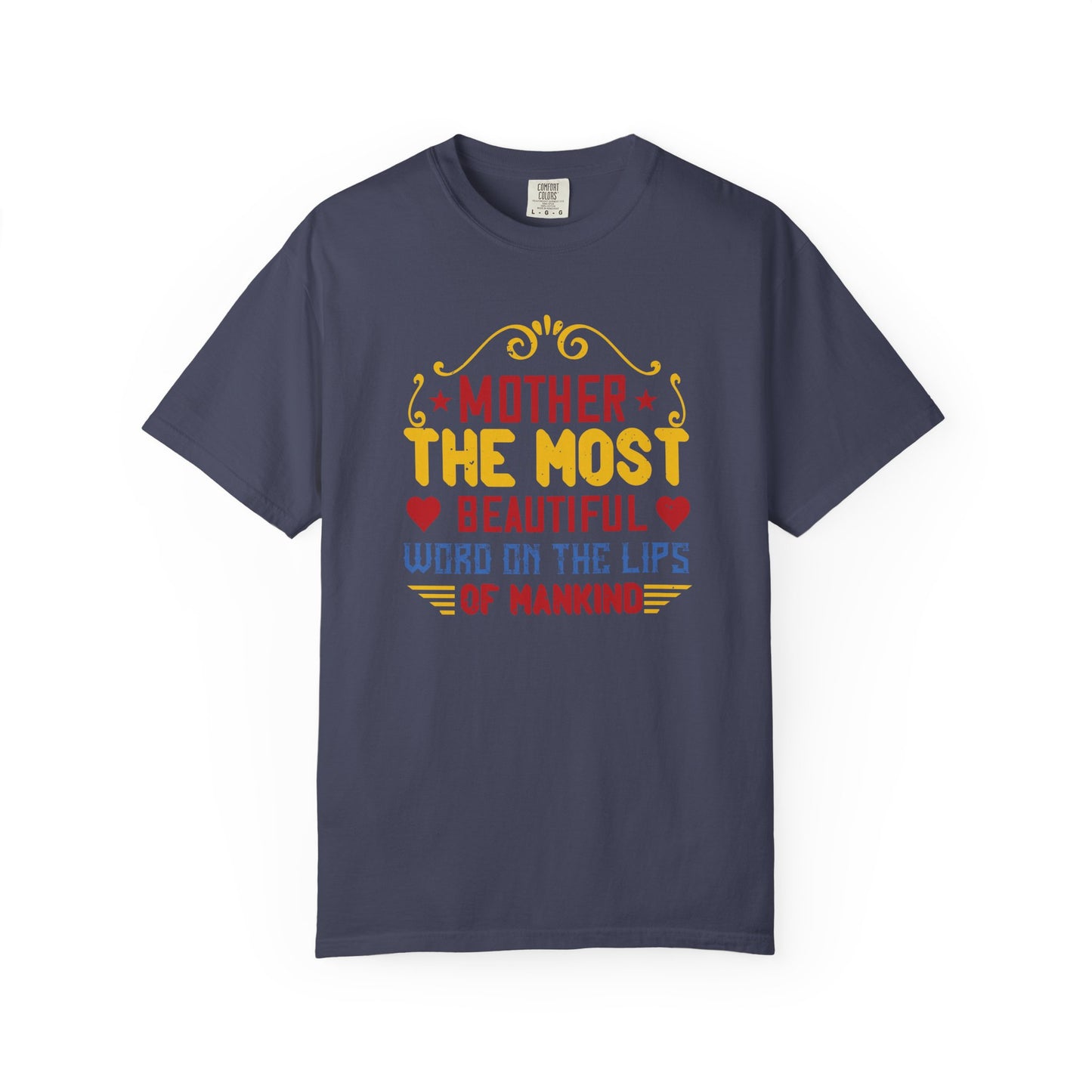 Mom T-shirt Mother Day Mama Tee Unisex Comfort Colors Garment-Dyed Cotton h84