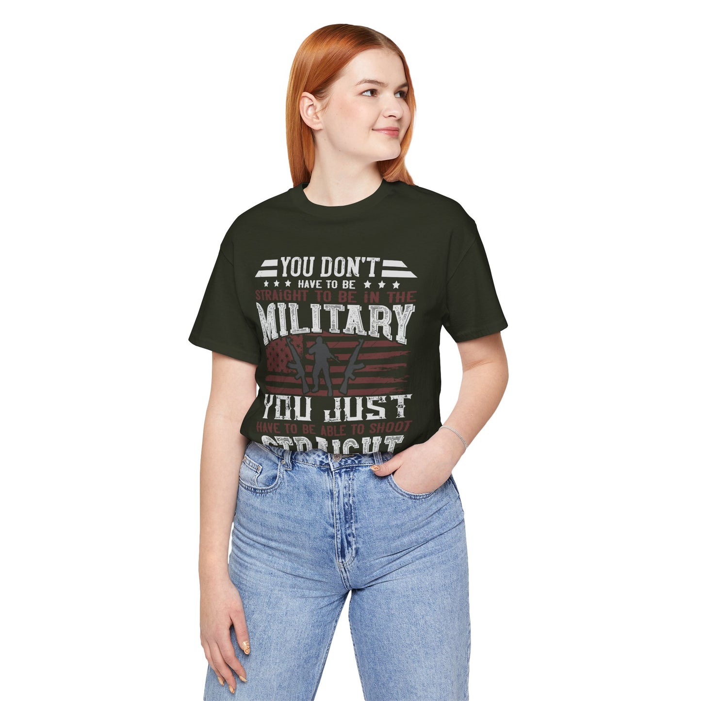 American Flag Graphic Unisex Cotton T-Shirt a1