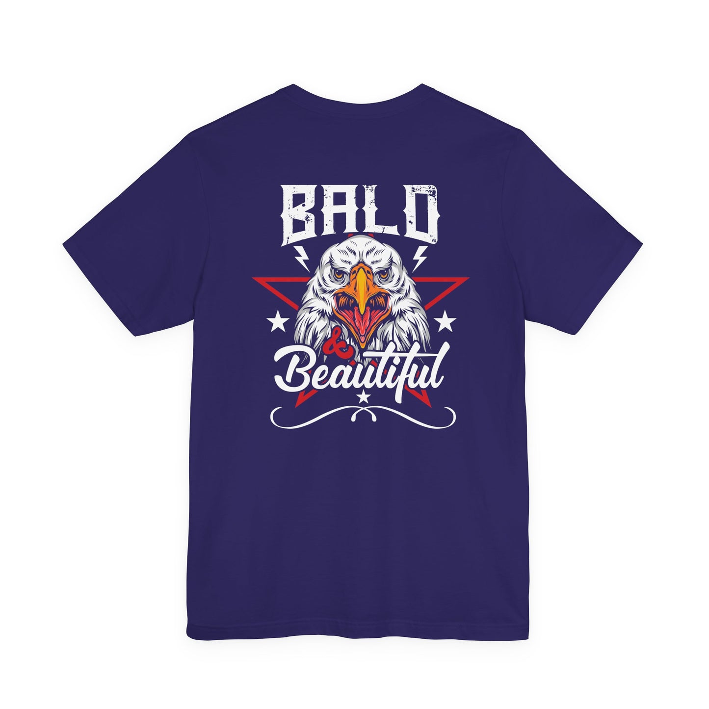 Bald Eagle Graphic Illustration Unisex Cotton Tee a3