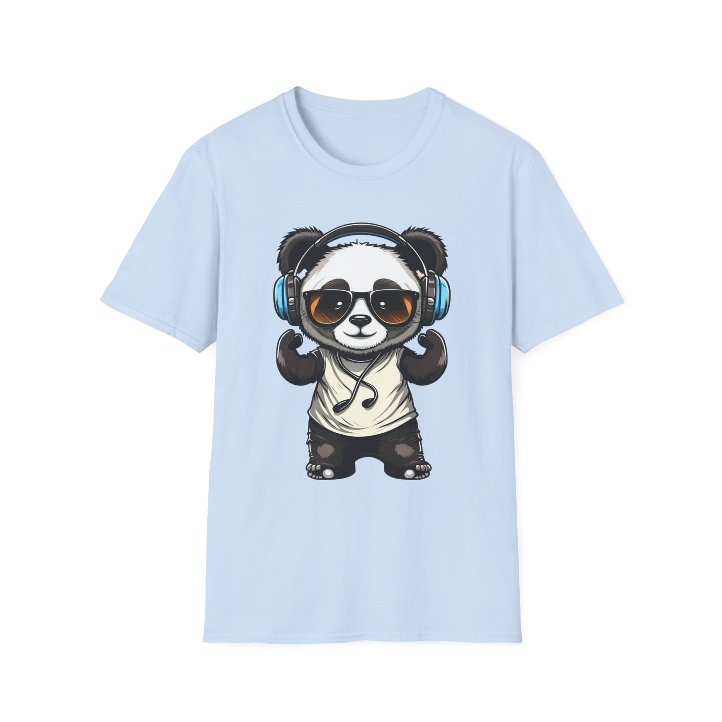 Animals Tees, Funny Animals Shirt, T Shirts with Funny Animals, T-Shirt with Panda, Panda Tees