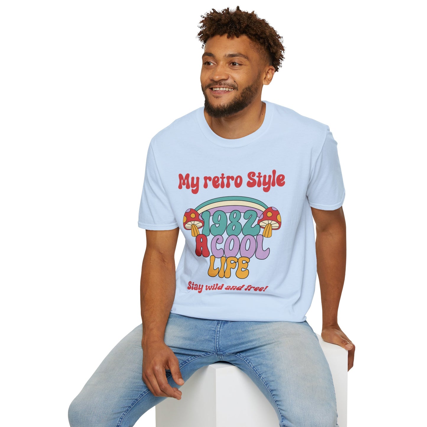 Retro T Shirt, Retro Design Shirt, Retro Art Tee Shirt, T-shirt with Retro Style