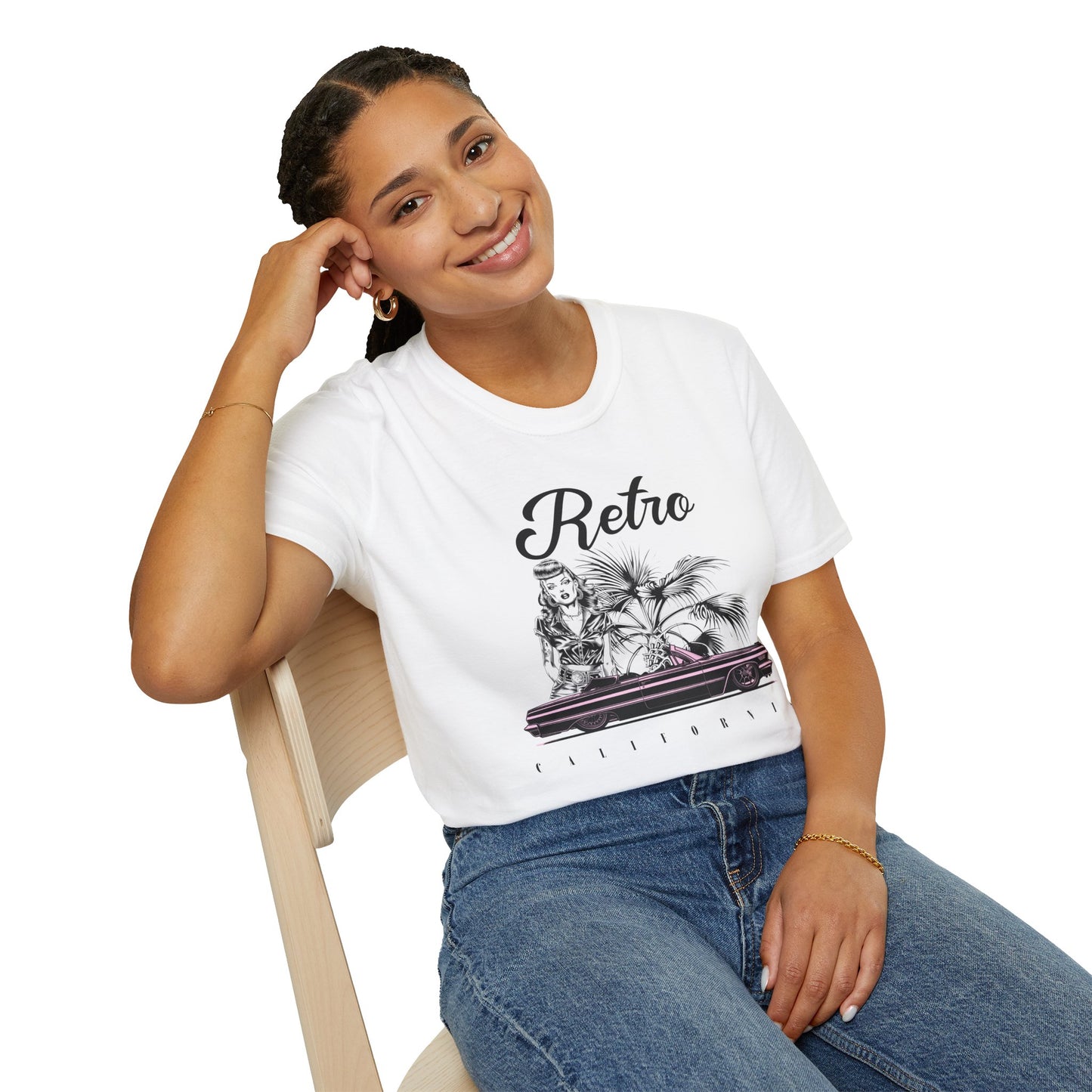 Retro T Shirt, Retro Design Shirt, Retro Art Tee Shirt, T-shirt with Retro Style