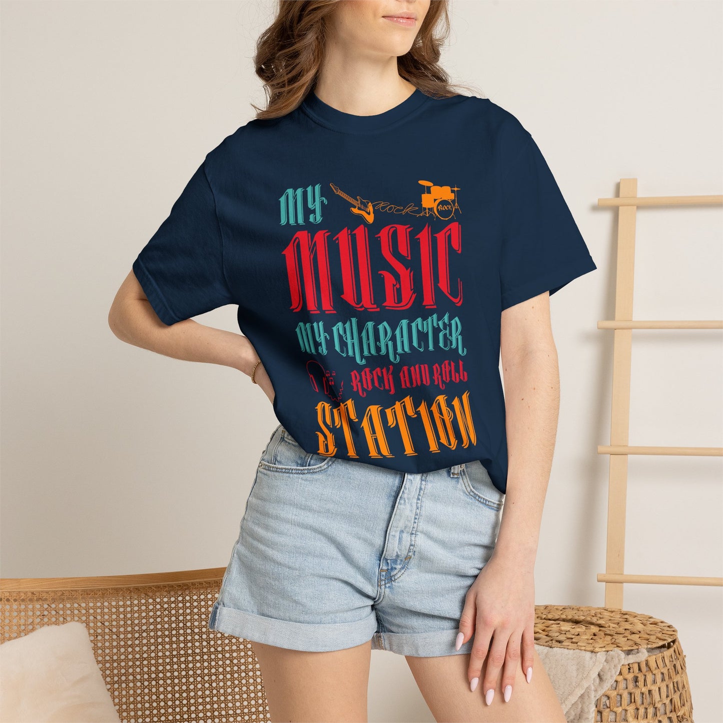 Music Graphic Design Unisex Cotton T-shirt 039