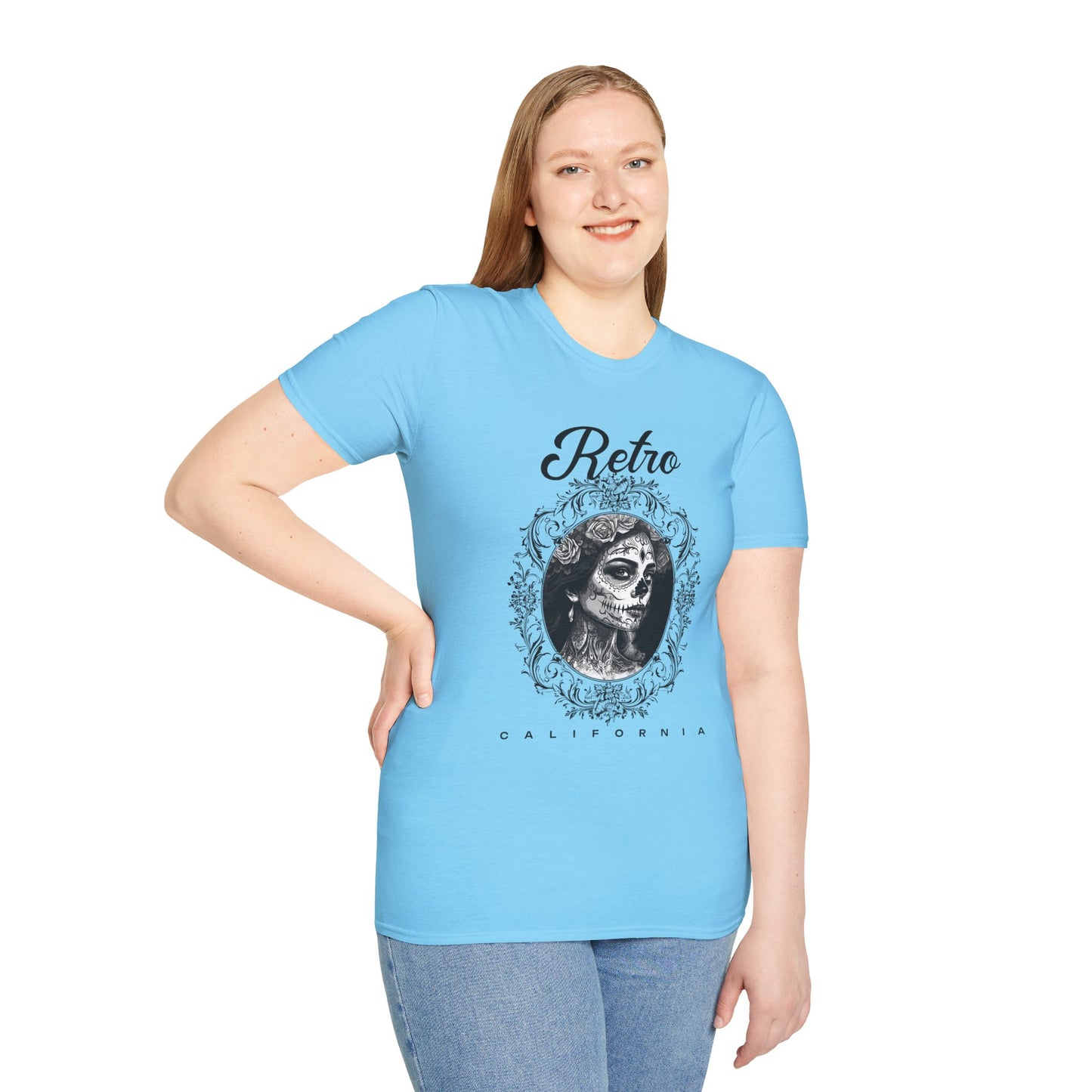 Retro T Shirt, Retro Design Shirt, Retro Art Tee Shirt, T-shirt with Retro Style