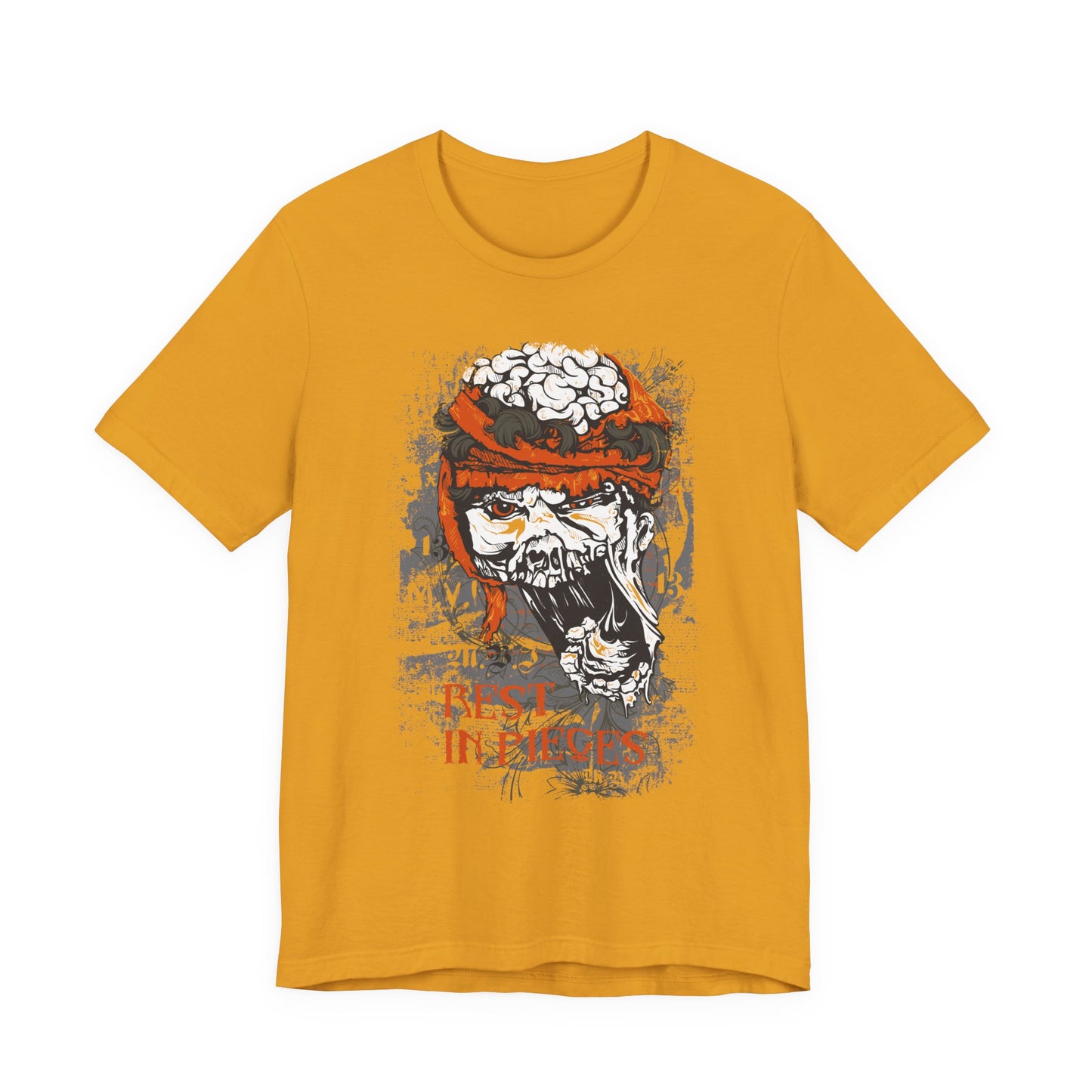 Skull Graphic Unisex Cotton T-Shirt r10