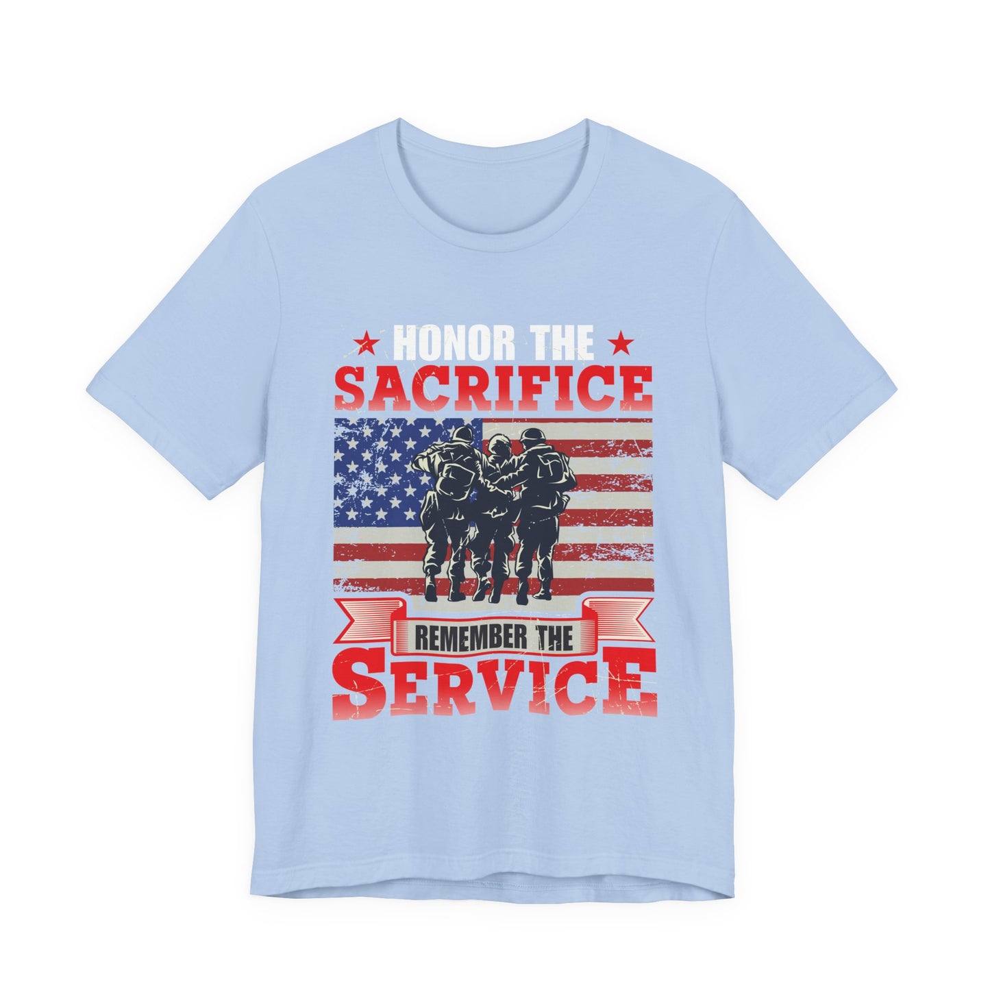 American Flag Graphic Unisex Cotton T-Shirt v24