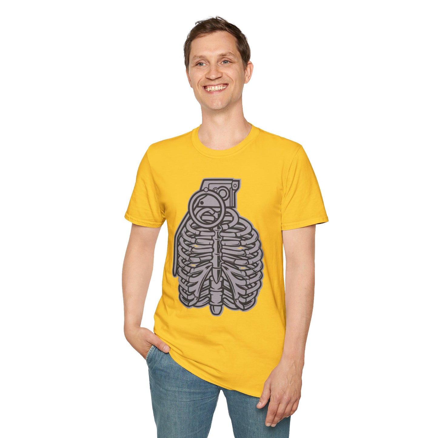 Cartoon T Shirt Animation T Shirt Funny Tee Shirt Unisex Gildan Softstyle 64000 Cotton