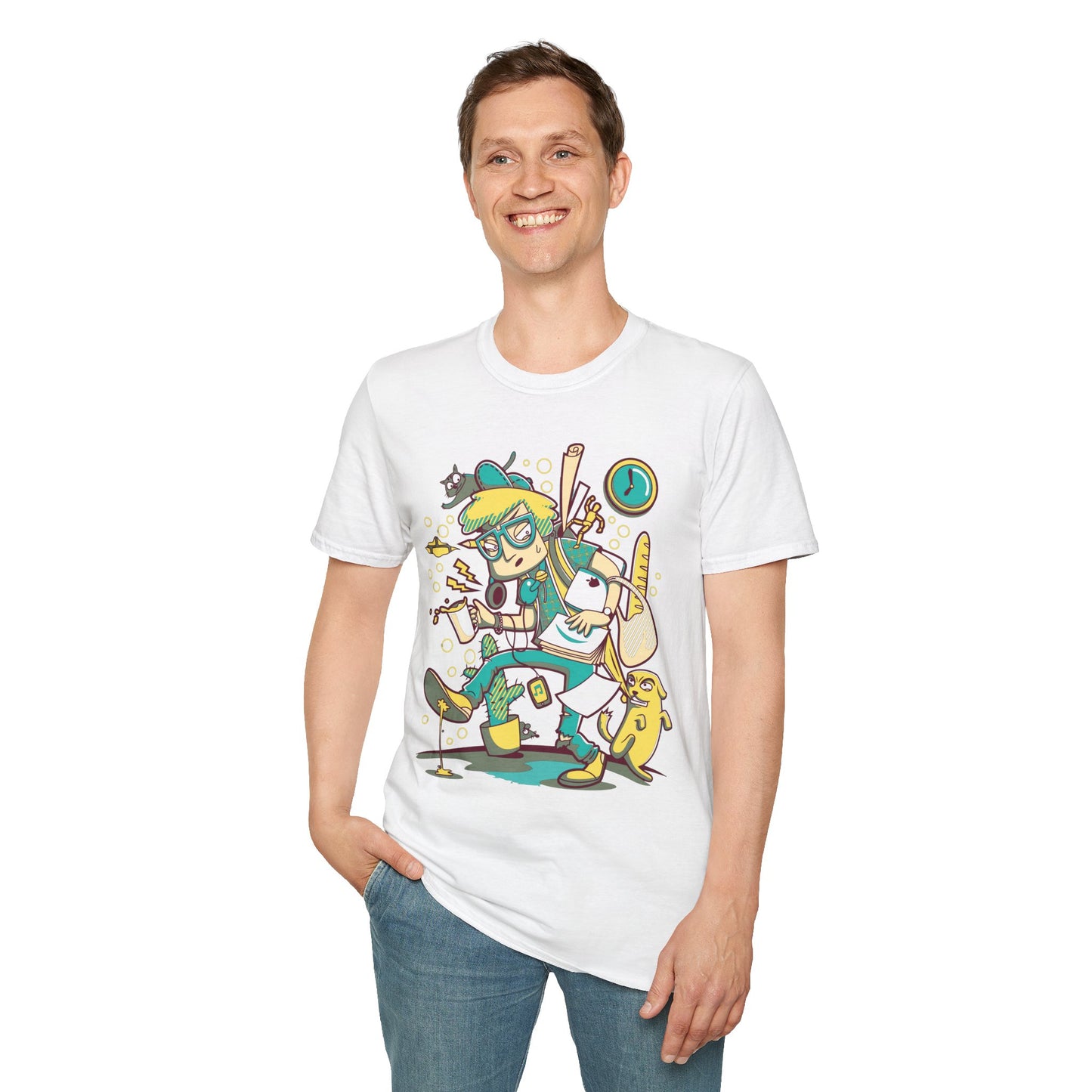 Cartoon T-Shirt, Animation T-Shirt, Funny Tee Shirt - 74
