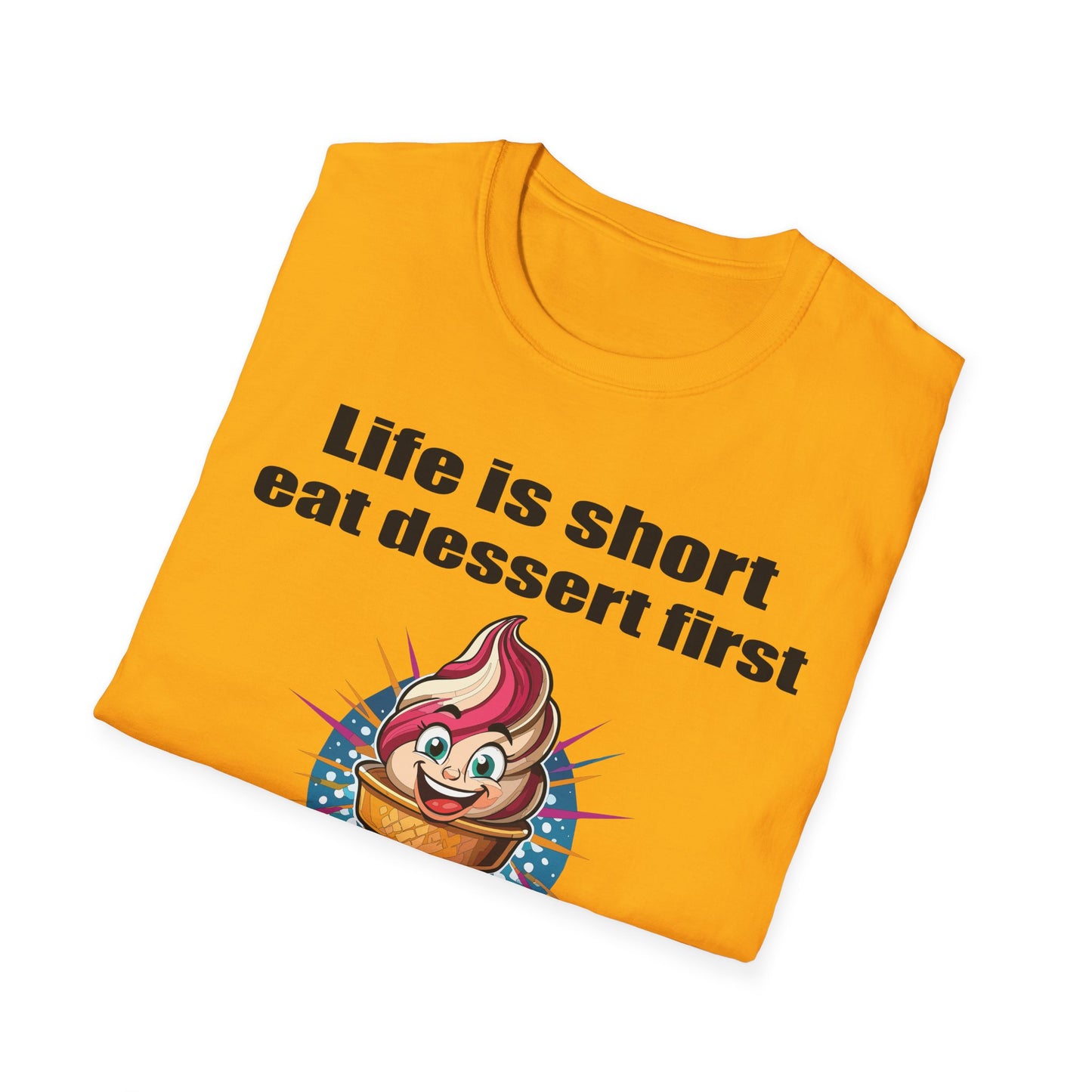 Food Tees, Funny Food T Shirts, Funny T Shirts, Shirt with Food, Junk Food Tees, Shirt with Ice Cream, Ice Cream T-Shirt