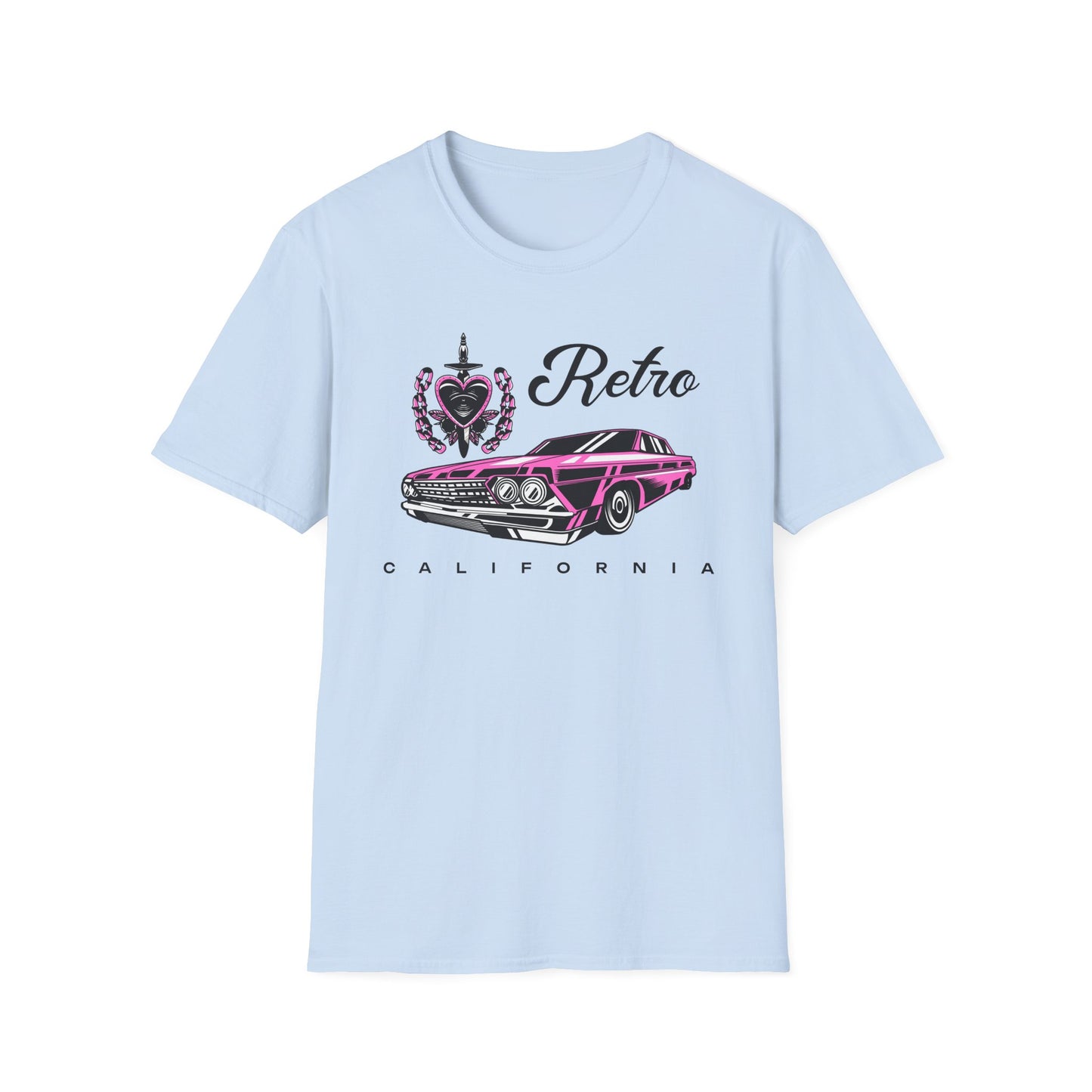 Retro T Shirt, Retro Design Shirt, Retro Art Tee Shirt, T-shirt with Retro Style