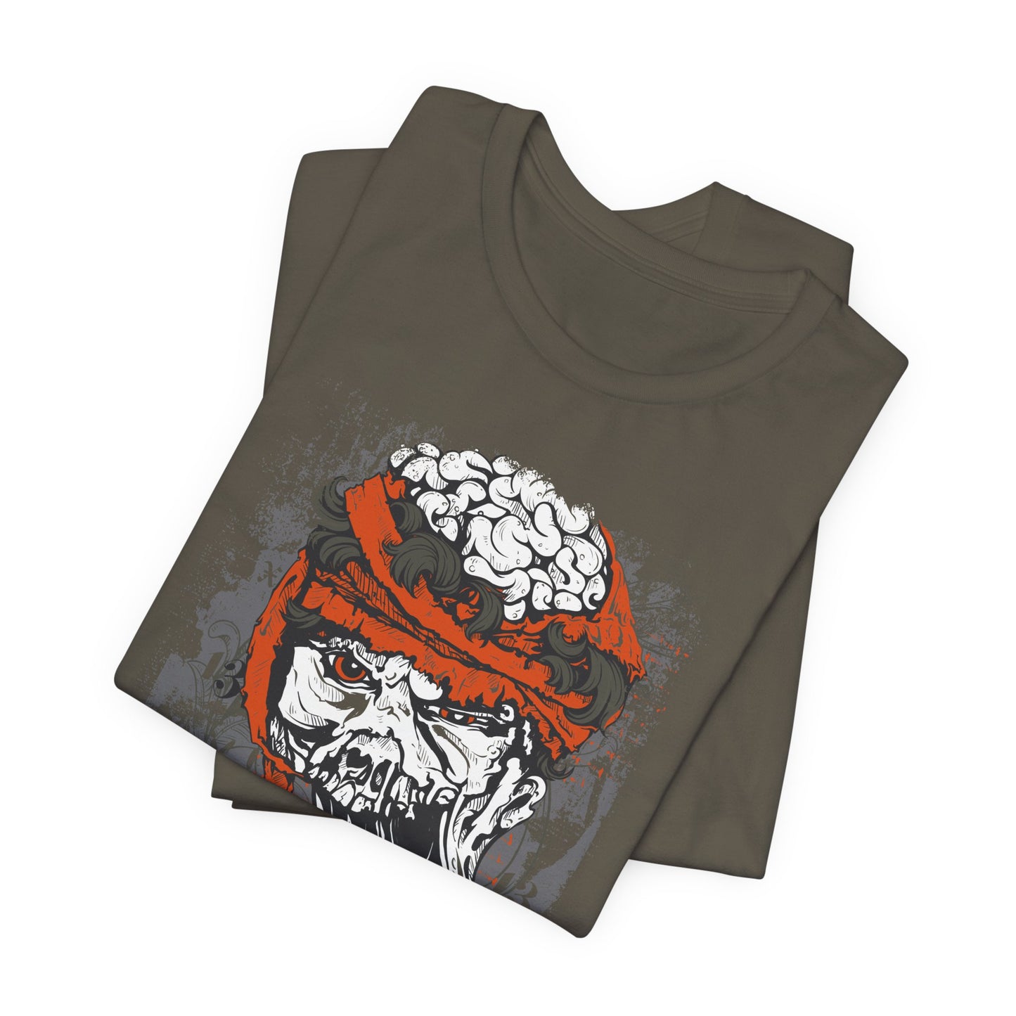 Skull Graphic Unisex Cotton T-Shirt r10
