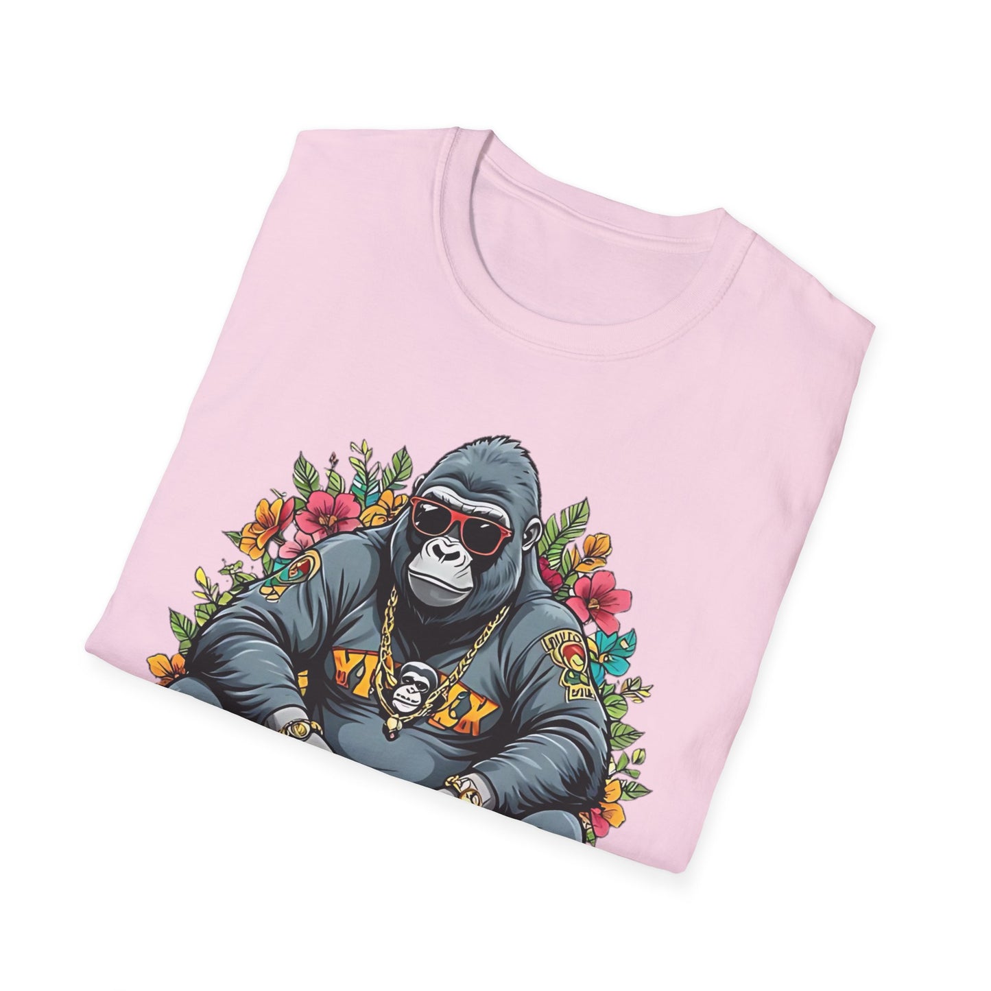 Animals Tees, Funny Animals Shirt, T Shirts with Funny Animals, T-Shirt with Gorilla, Monkey Tees