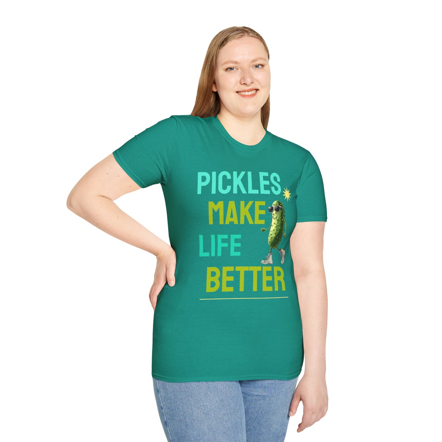 Food Tees, Funny Food T Shirts, Funny T Shirts, Shirt with Vegetables, Shirt with Pickle