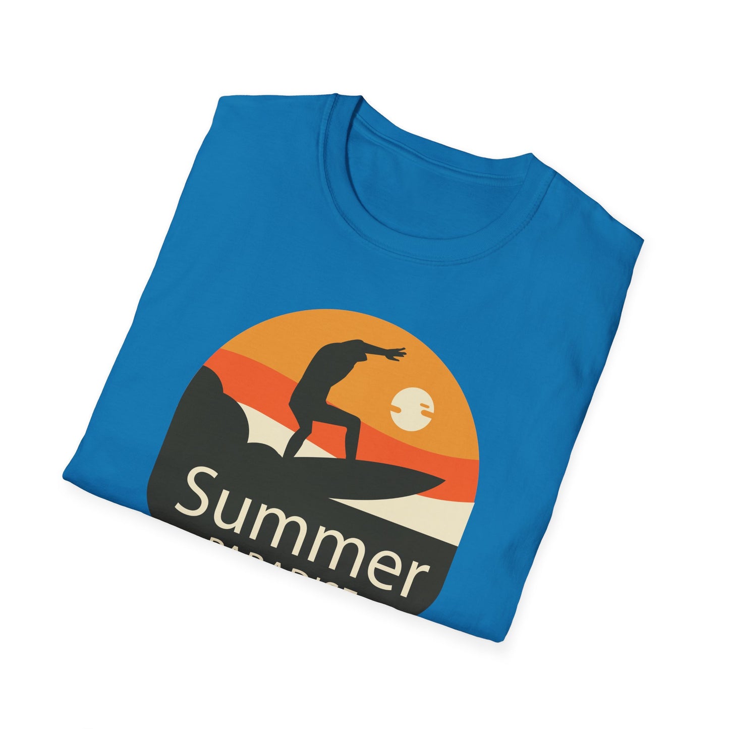 Summer T-Shirt, Summer Design Shirts, Art Tee Shirt with Summer Design - 4