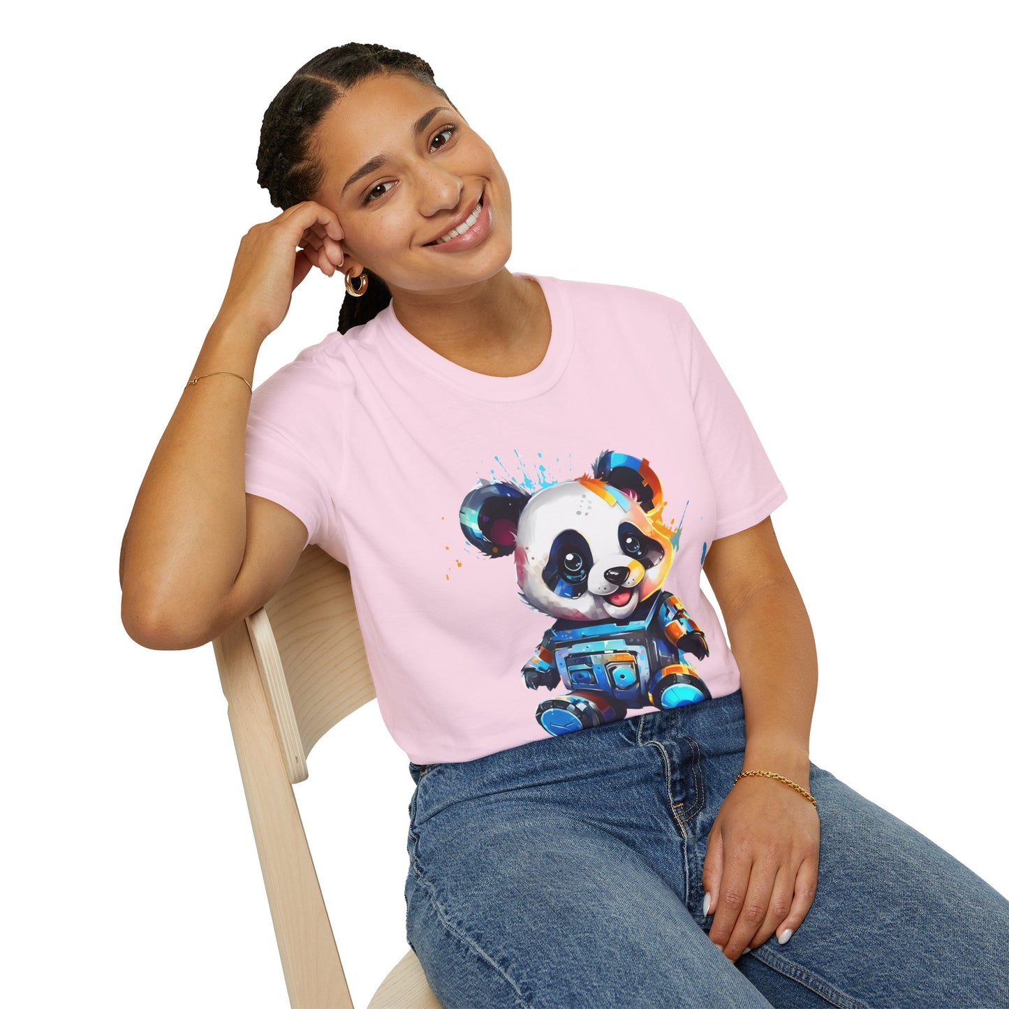 Animals Tees, Funny Animals Shirt, T Shirts with Funny Animals, T-Shirt with Panda, Panda Tees