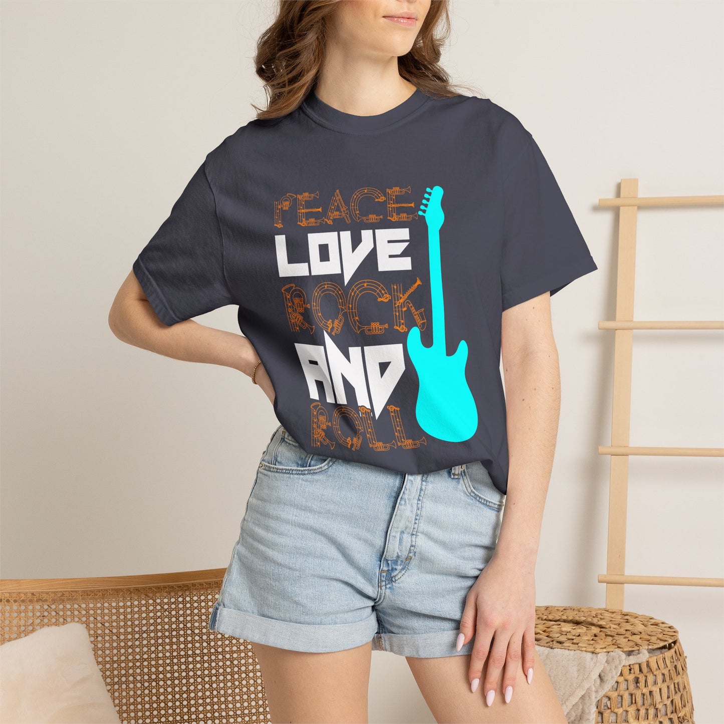 Music Graphic Design Unisex Cotton T-shirt 078