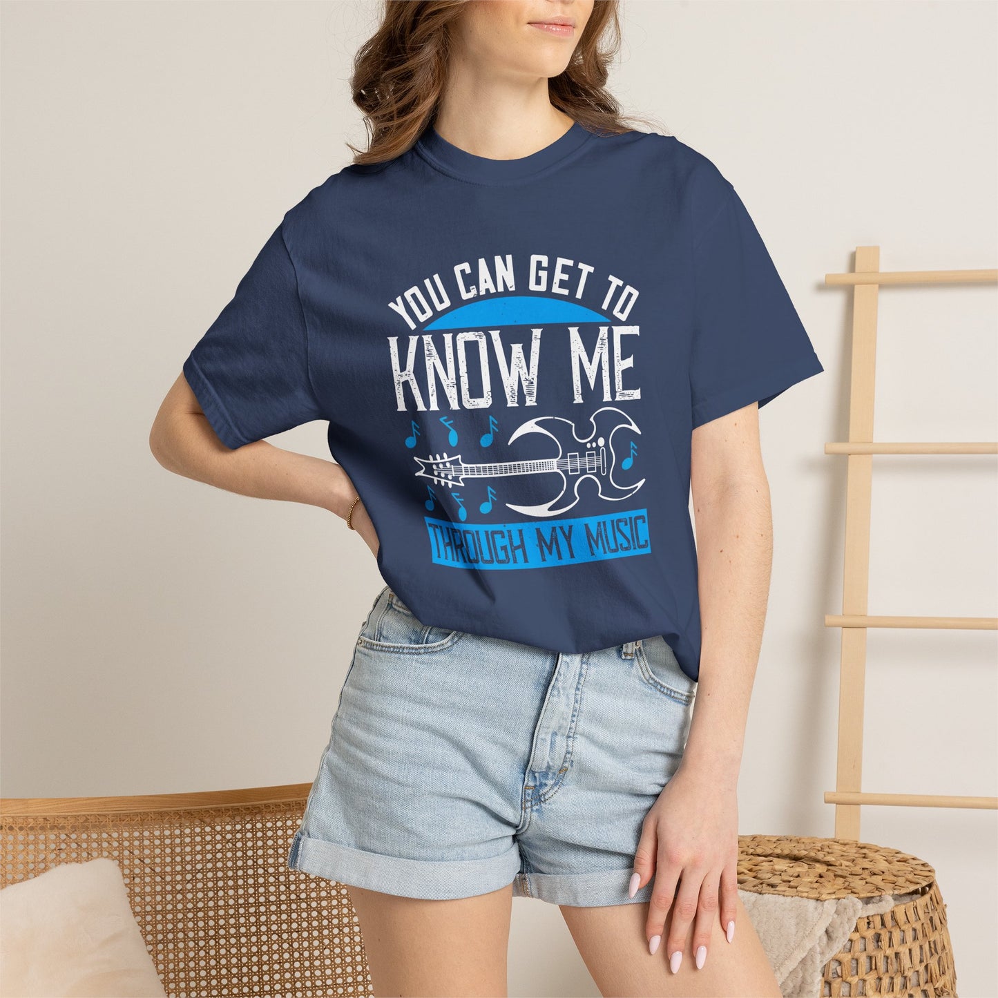 Music Graphic Design Unisex Cotton T-shirt m1