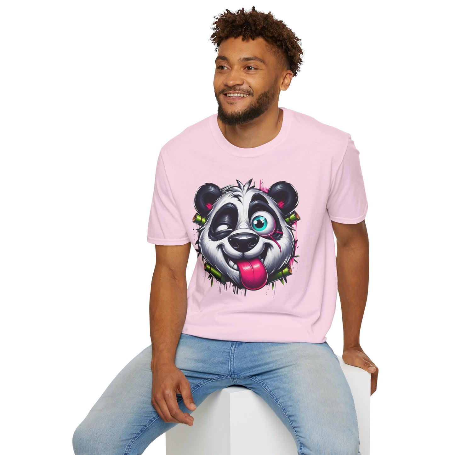 Animals Tees, Funny Animals Shirt, T Shirts with Funny Animals, T-Shirt with Panda, Panda Tees