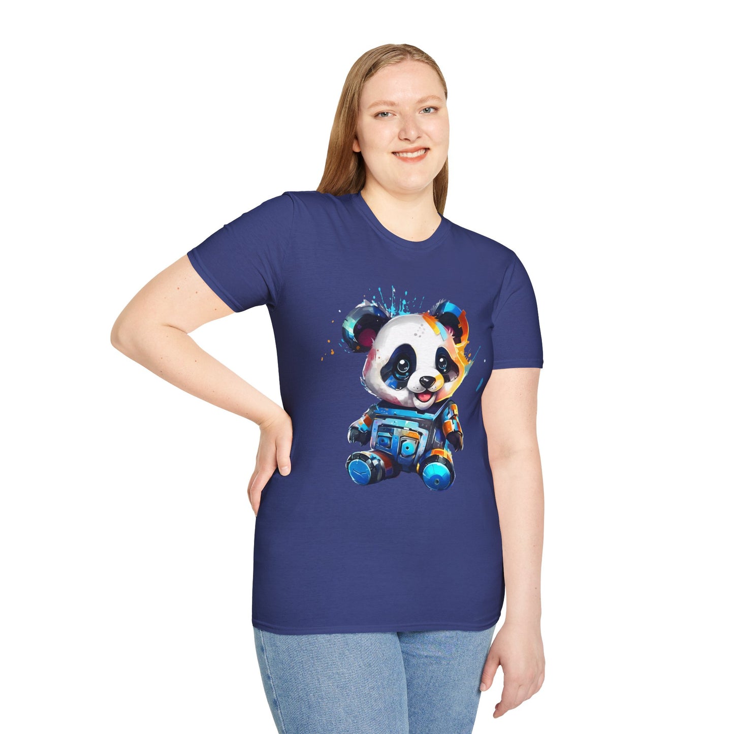Animals Tees, Funny Animals Shirt, T Shirts with Funny Animals, T-Shirt with Panda, Panda Tees