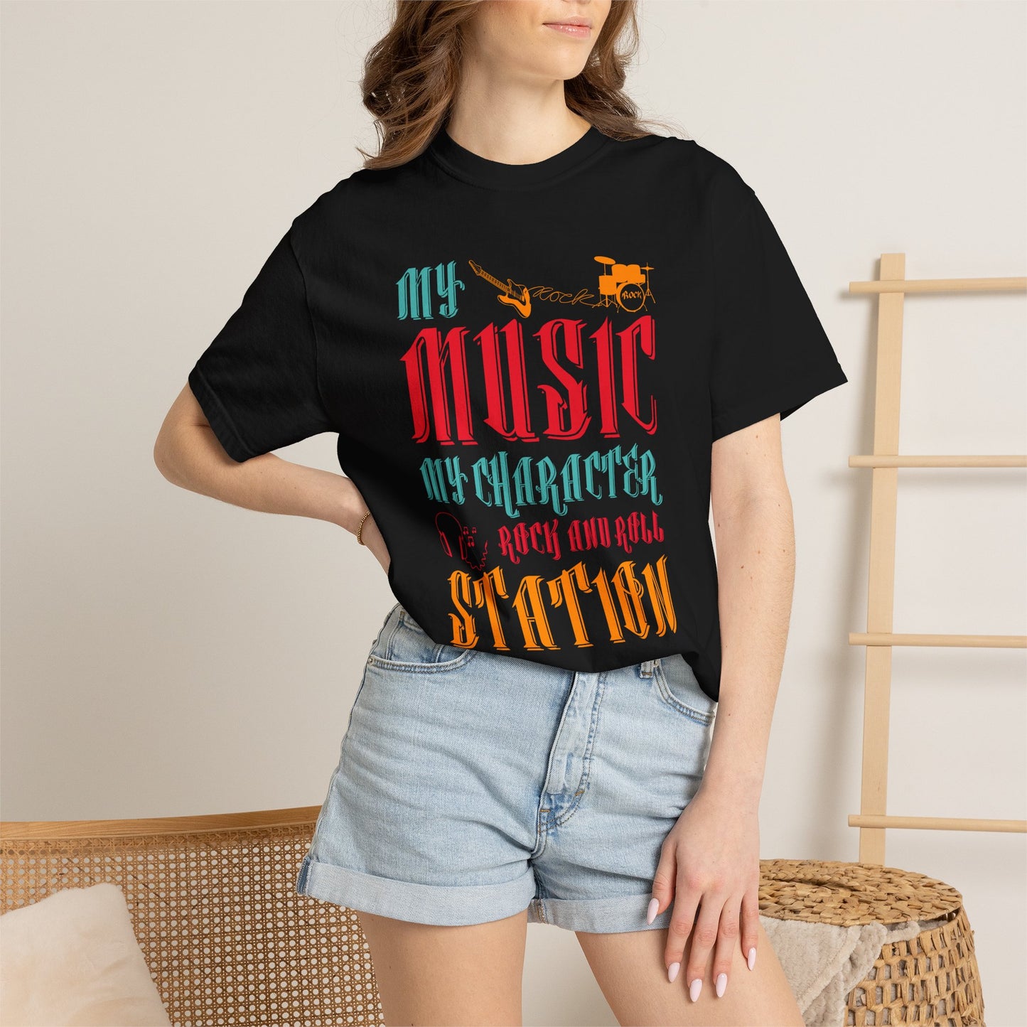 Music Graphic Design Unisex Cotton T-shirt 039