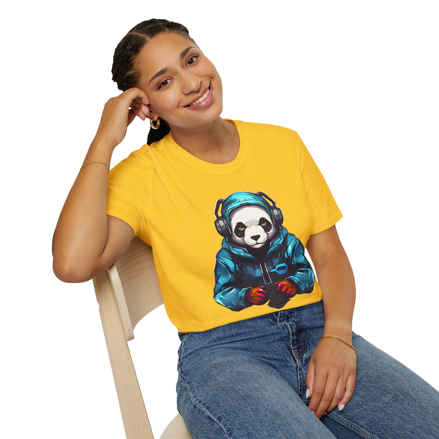 Animals Tees, Funny Animals Shirt, T Shirts with Funny Animals, T-Shirt with Panda, Panda Tees