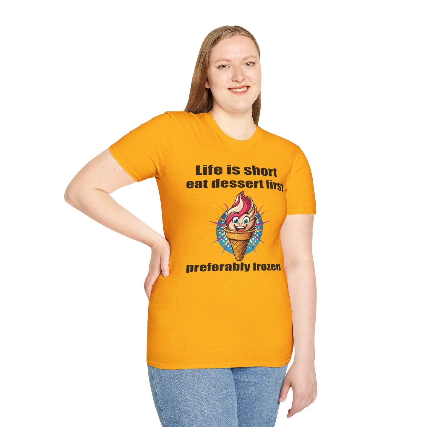 Food Tees, Funny Food T Shirts, Funny T Shirts, Shirt with Food, Junk Food Tees, Shirt with Ice Cream, Ice Cream T-Shirt
