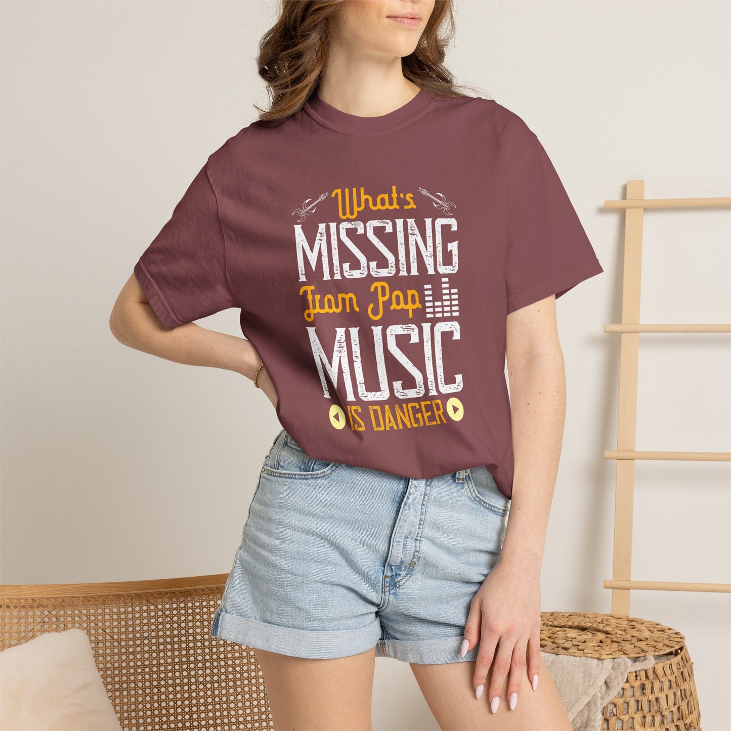 Music Graphic Design Unisex Cotton T-shirt m48