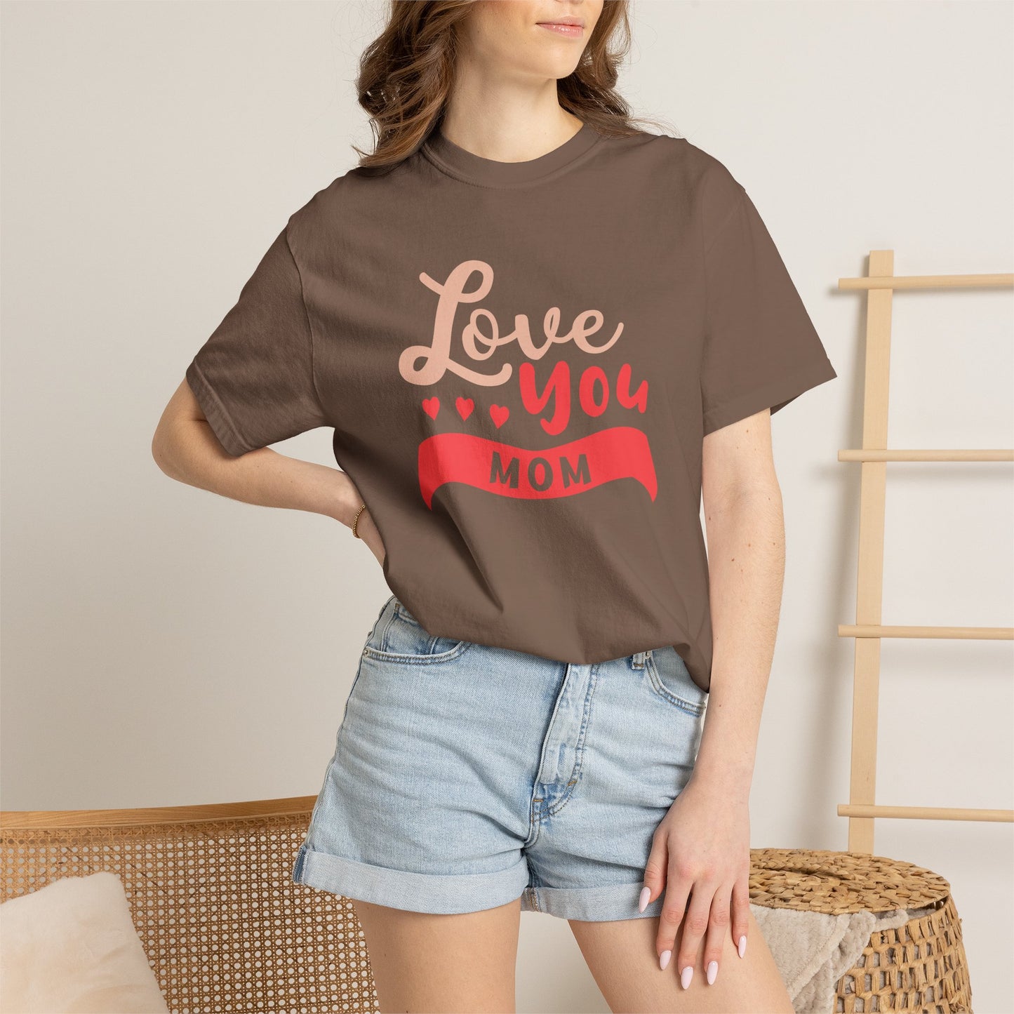 Mom T-shirt Mother Day Mama Tee Unisex Comfort Colors Garment-Dyed Cotton h50
