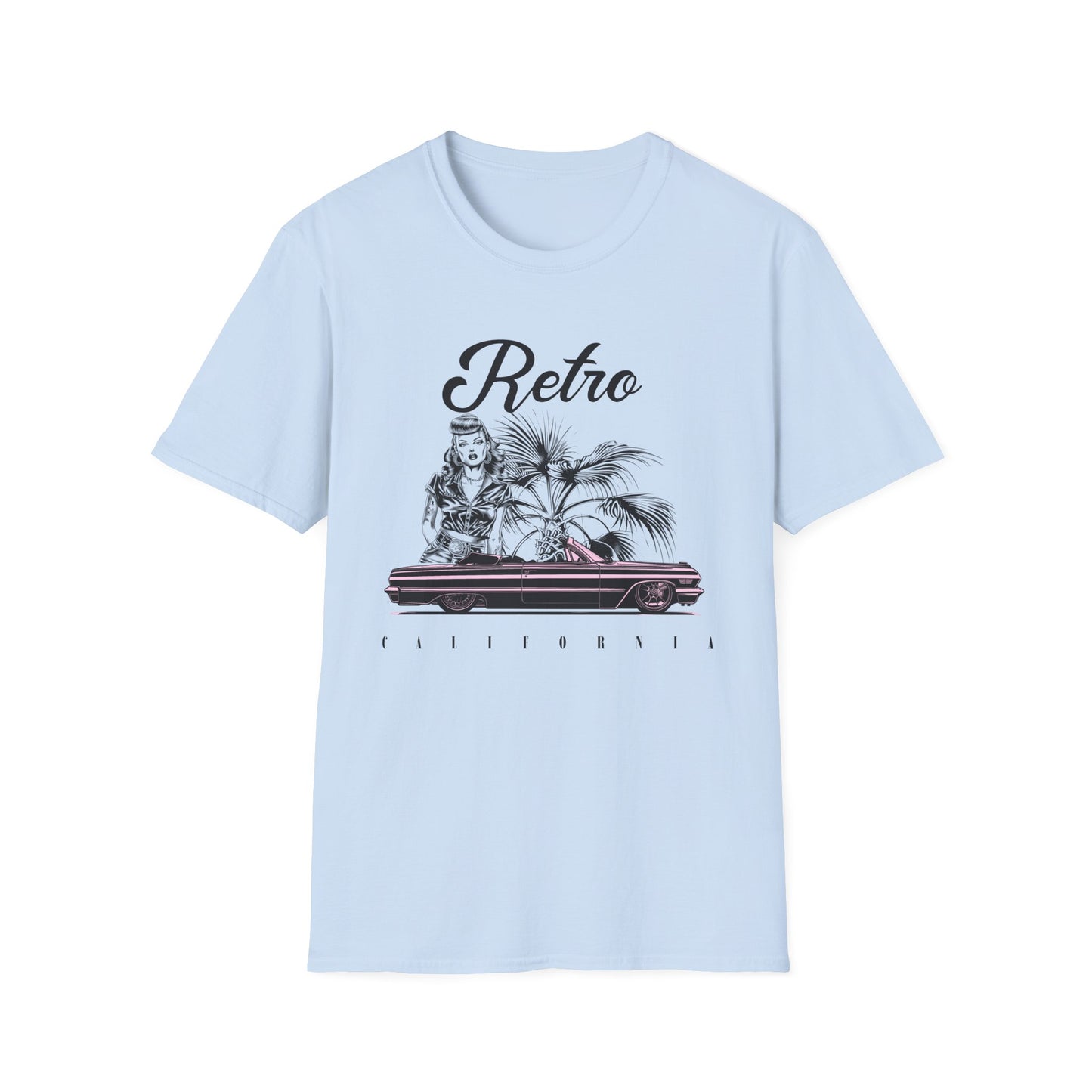 Retro T Shirt, Retro Design Shirt, Retro Art Tee Shirt, T-shirt with Retro Style