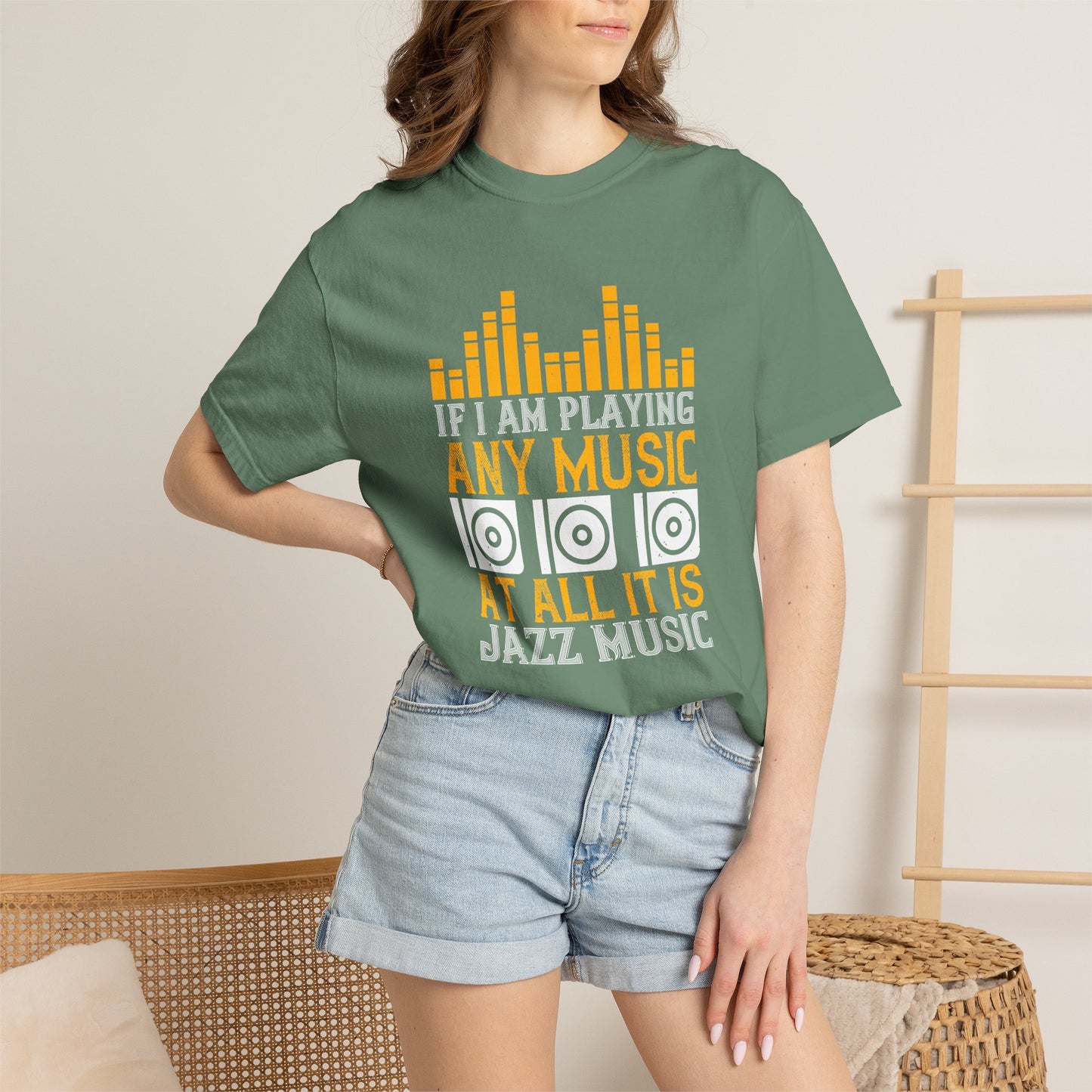 Music Graphic Design Unisex Cotton T-shirt m17