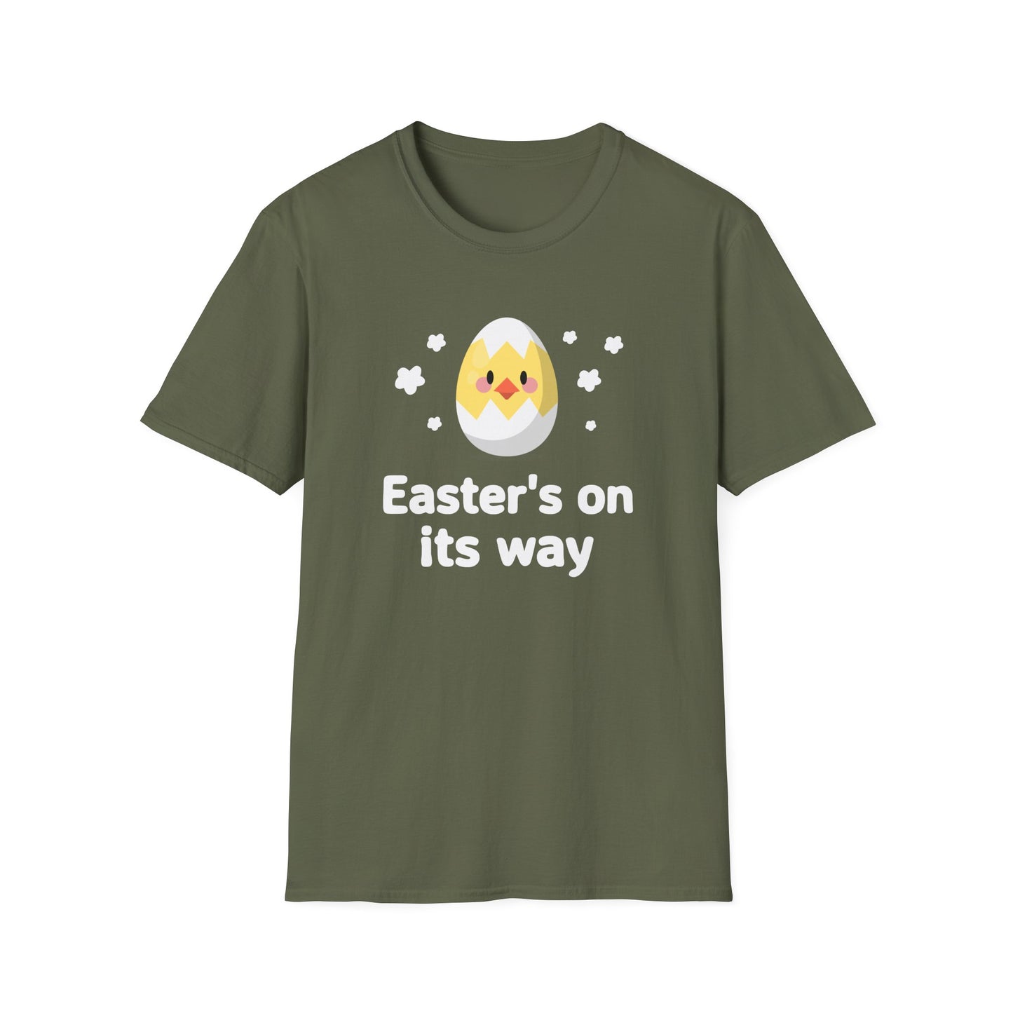Easter Day T-Shirt, Tee Shirt with Easter Signature, T Shirt with Easter Prints, Tee Shirt with Easter Design - 1