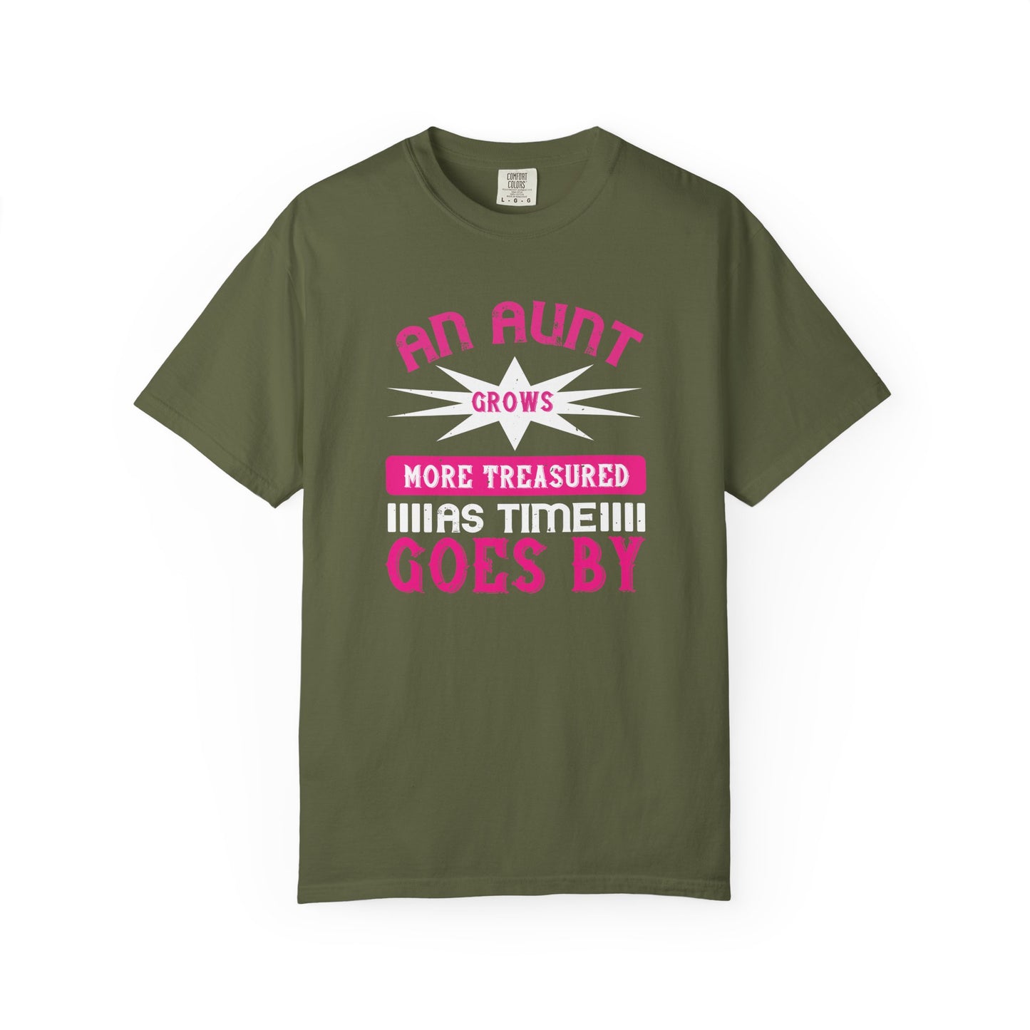 An Aunt T-shirt Mother Day Mama Tee Unisex Comfort Colors Garment-Dyed Cotton h62
