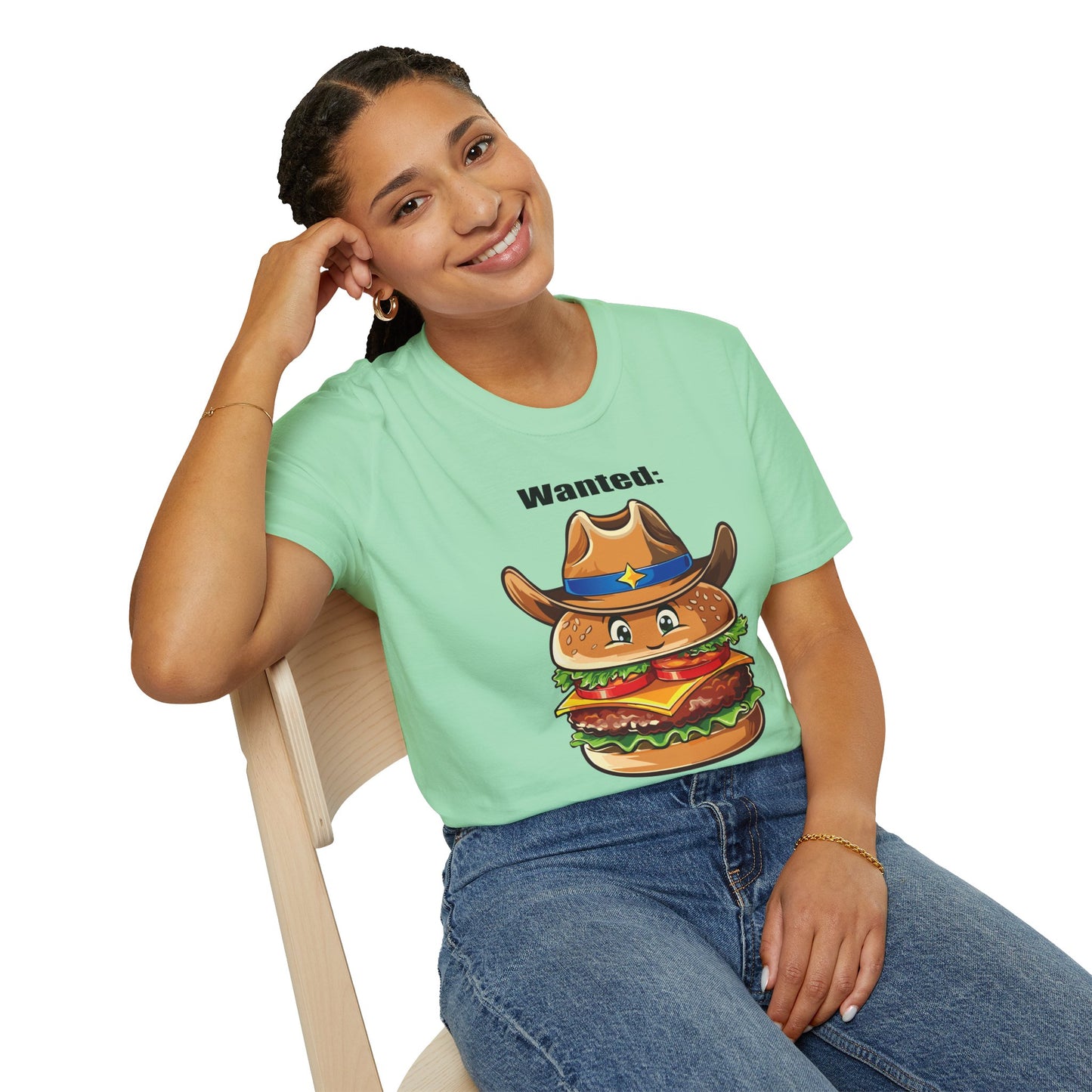 Food Tees, Funny Food T Shirts, Funny T Shirts, Shirt with Food, Junk Food Tees, Shirt with Burger, Burger T-Shirt