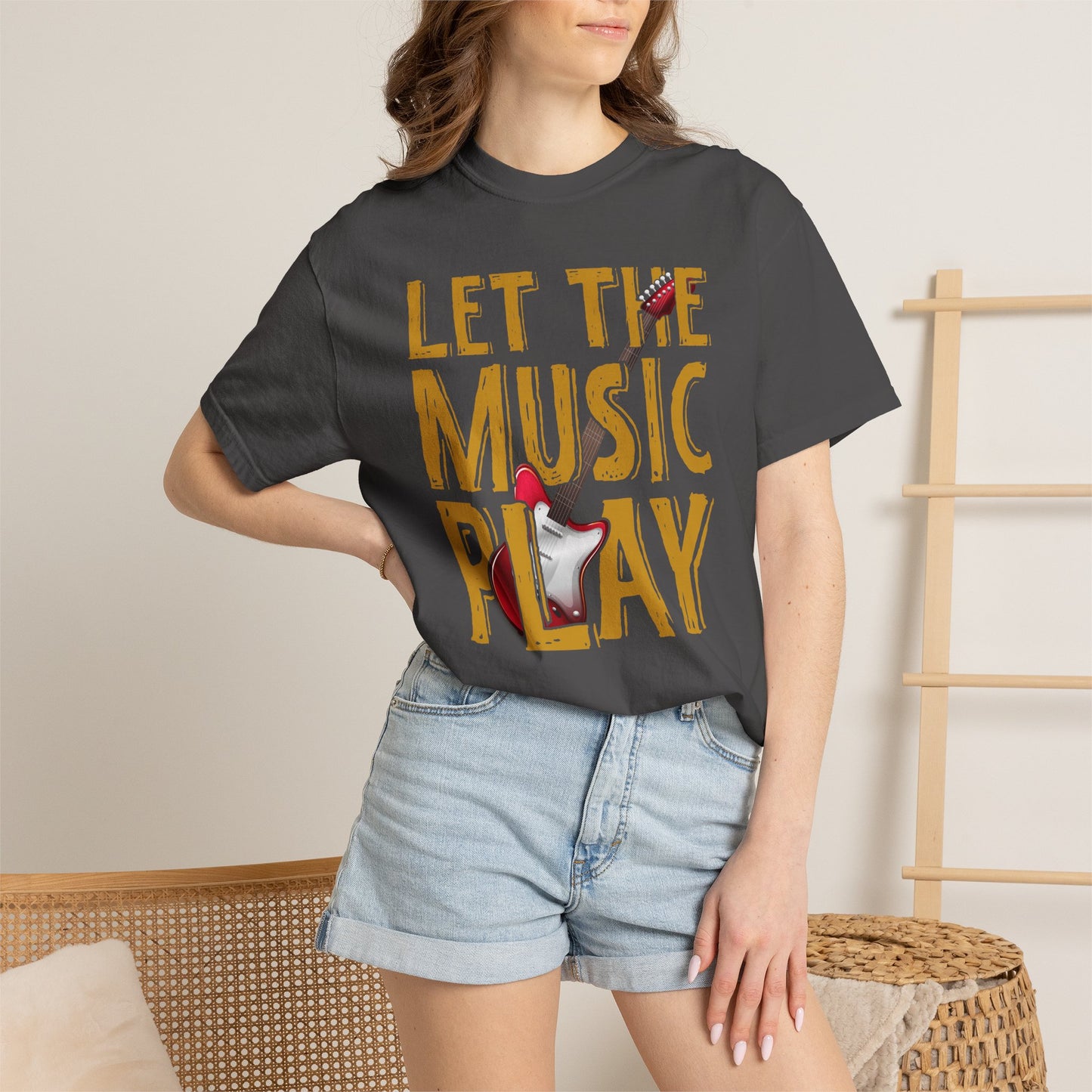Music Graphic Design Unisex Cotton T-shirt 002