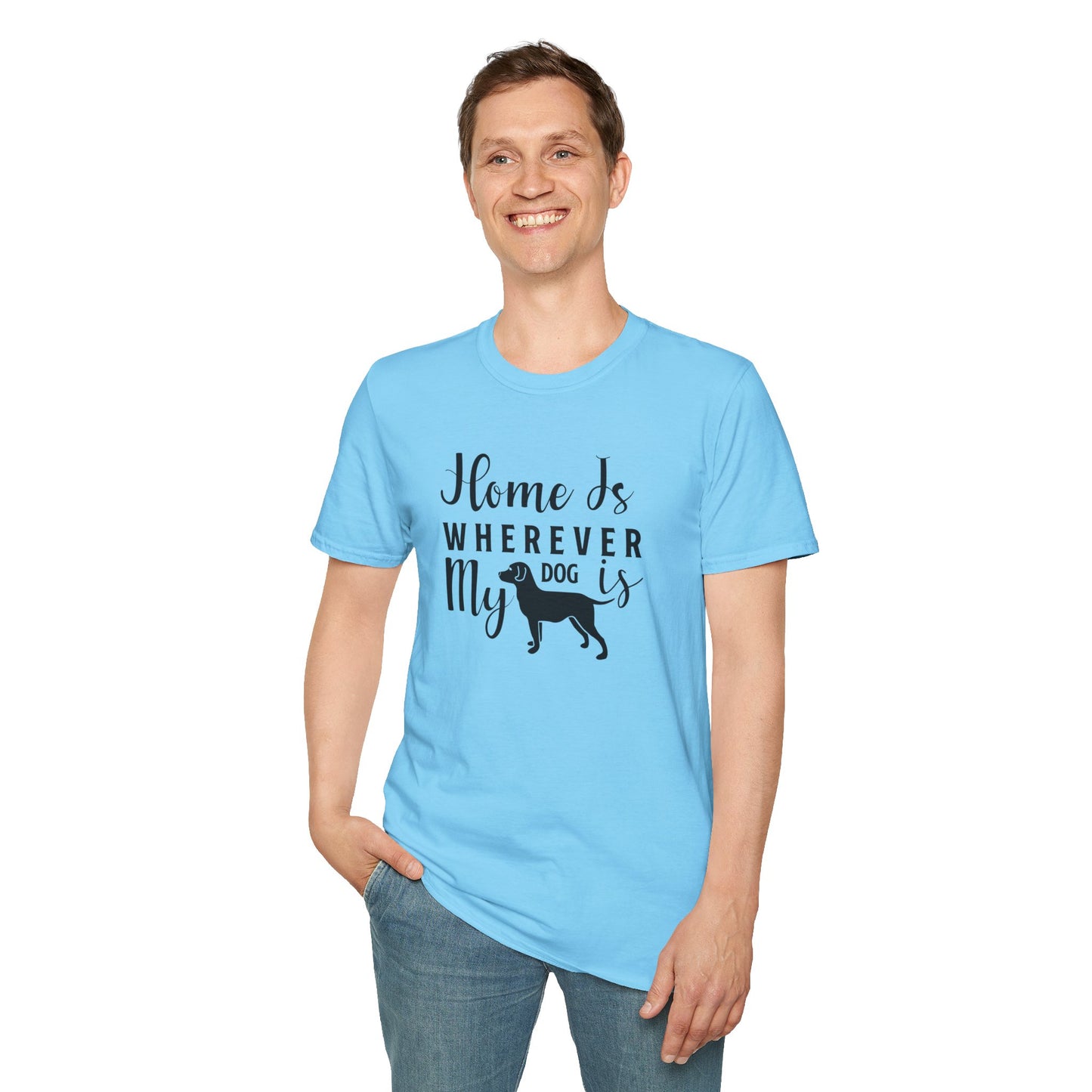 Dog Slogan T Shirts With Funny Quotes Unisex Tee Gildan Softstyle 64000 100 Percent Ring Spun Cotton Comfort