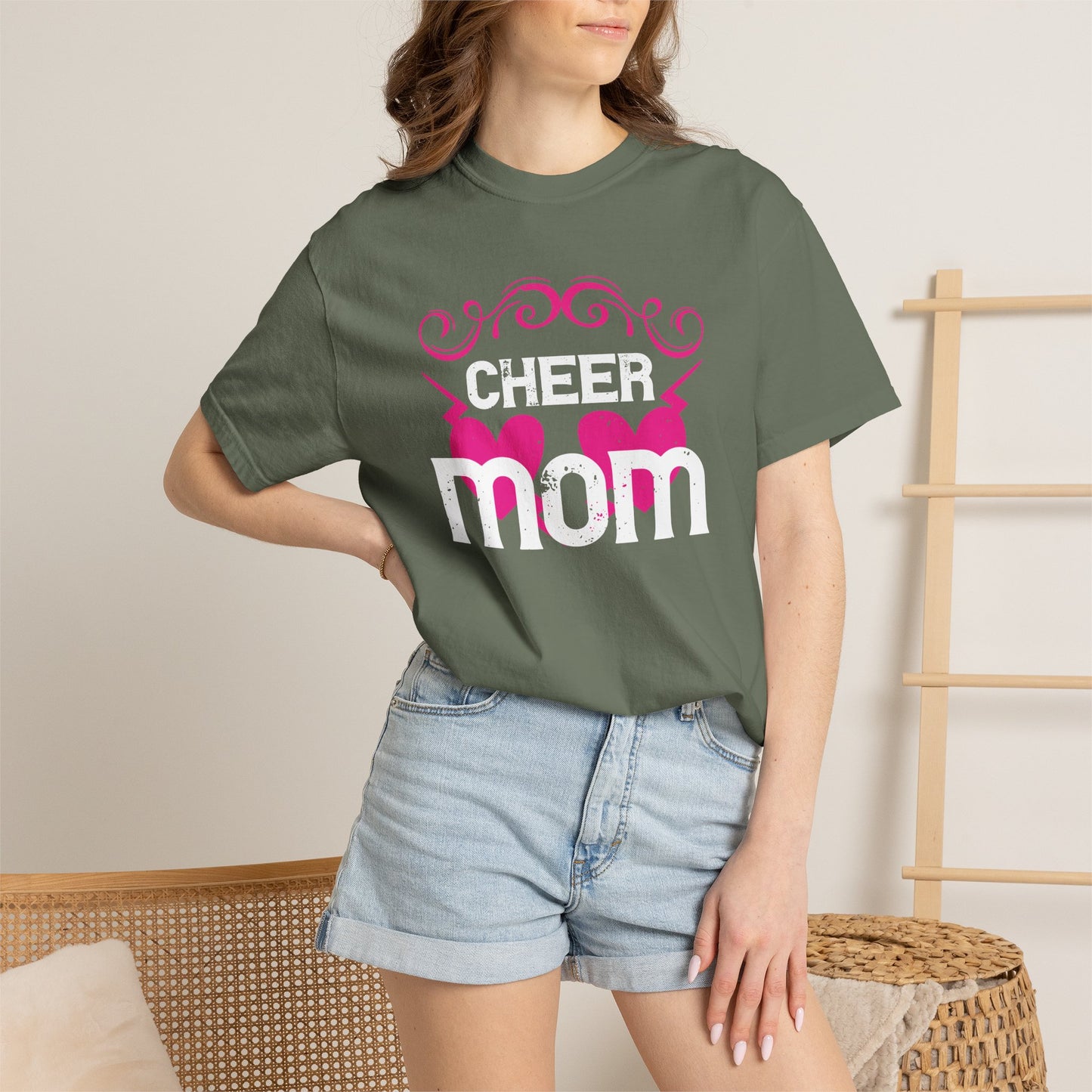Mom T-shirt Mother Day Mama Tee Unisex Comfort Colors Garment-Dyed Cotton h67