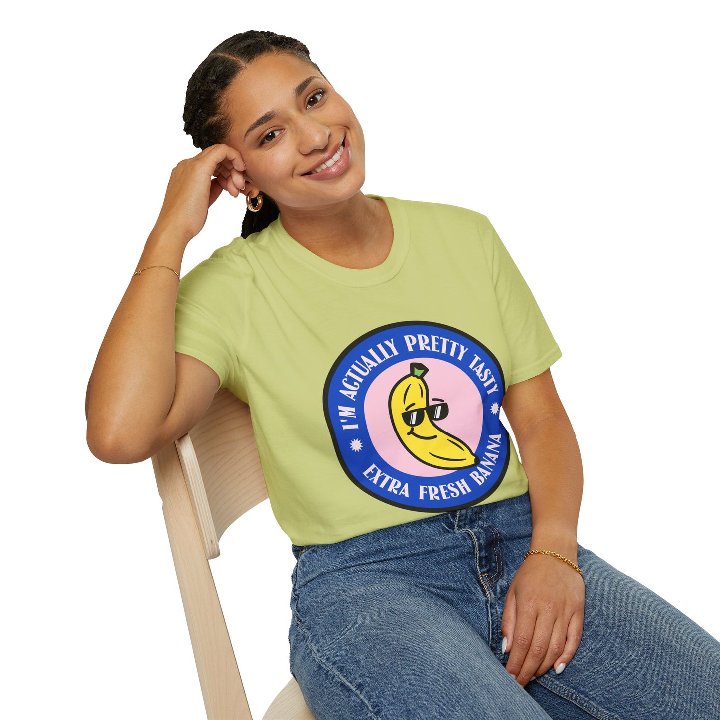 Food Tees, Funny Food T Shirts, Funny T Shirts, Shirt with Banana, Banana T Shirt, Funny Banana Shirt