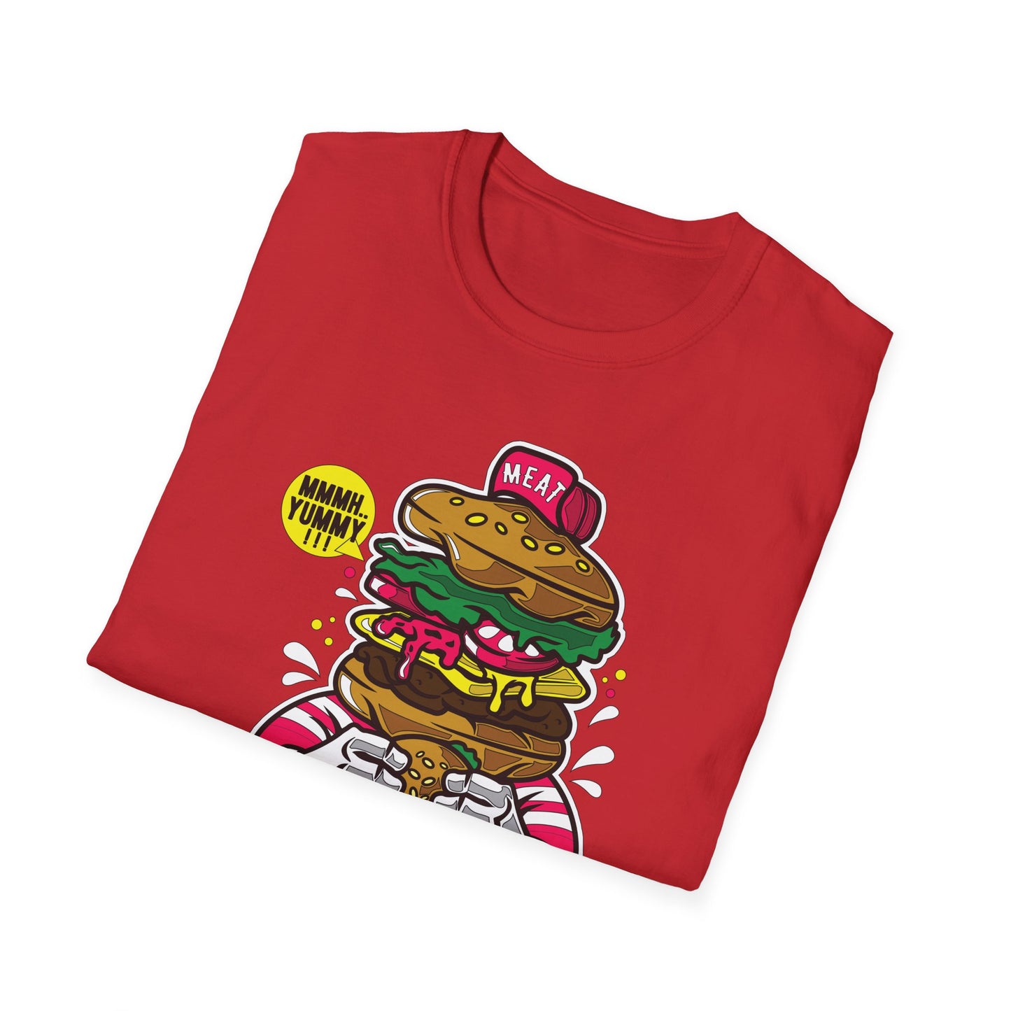 Cartoon T Shirt Animation T Shirt Funny Tee Unisex Gildan Softstyle 64000 Ring Spun Cotton