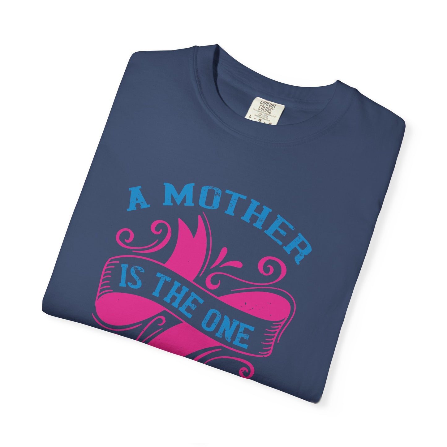 Mom T-shirt Mother Day Mama Tee Unisex Comfort Colors Garment-Dyed Cotton h54