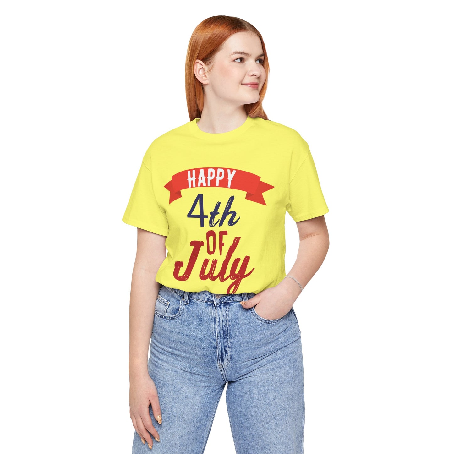Independence Day Graphic Unisex Cotton T-Shirt 012