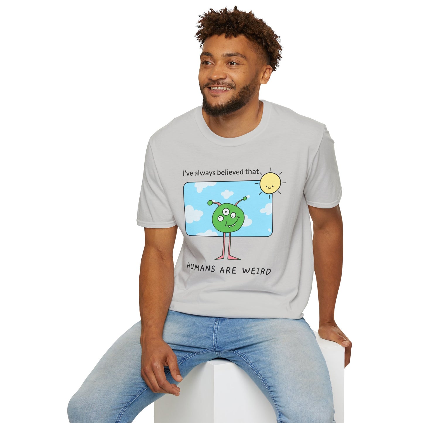 Funny T Shirts, UFO Tees, Funny Aliens Shirt - 26