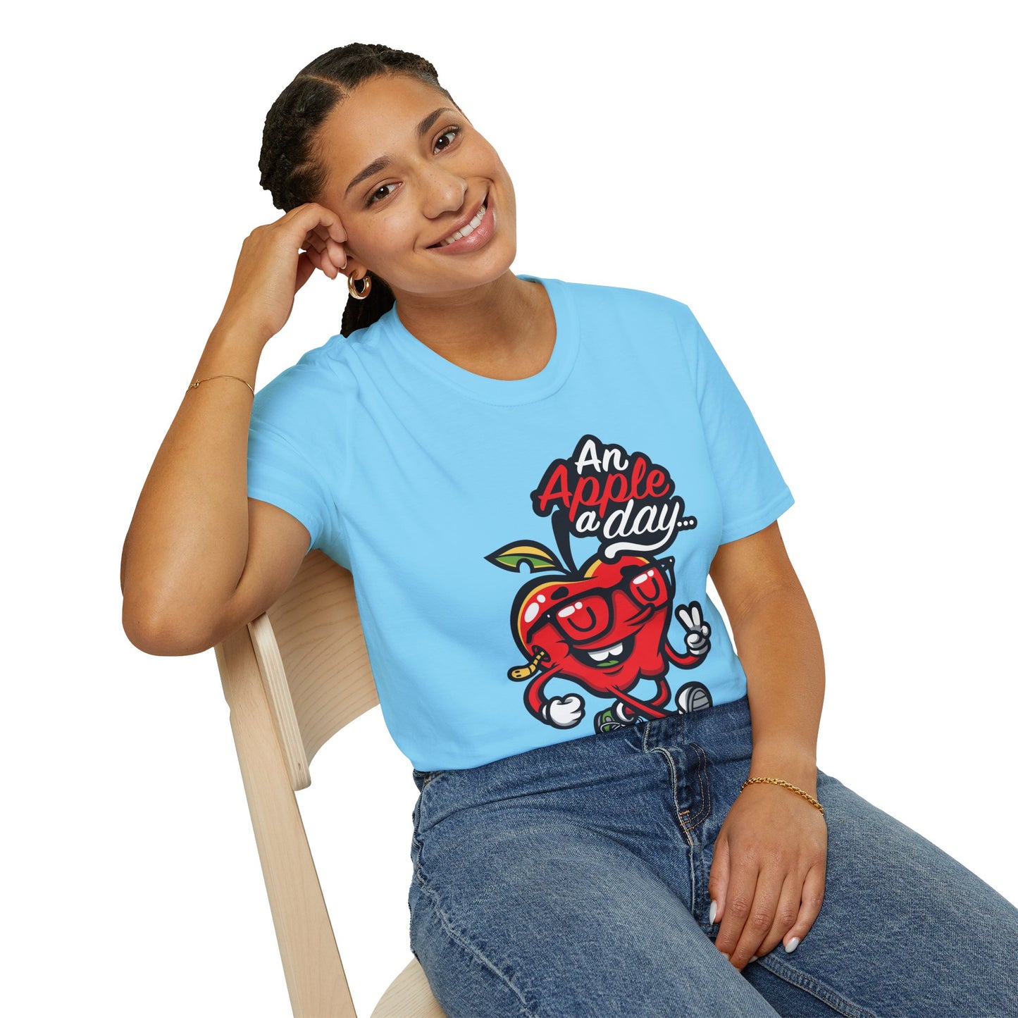 Cartoon T Shirt Animation Tee Funny Tee Unisex Softstyle Cotton Shirt Gildan Softstyle 64000