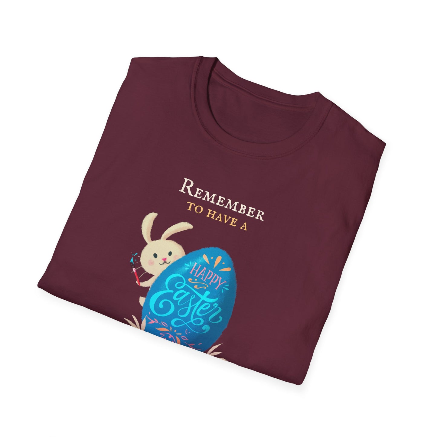 Easter Bunny Egg T-Shirt, Tee Shirt with Easter Signature, T Shirt with Easter Prints, Tee Shirt with Easter Design - 8