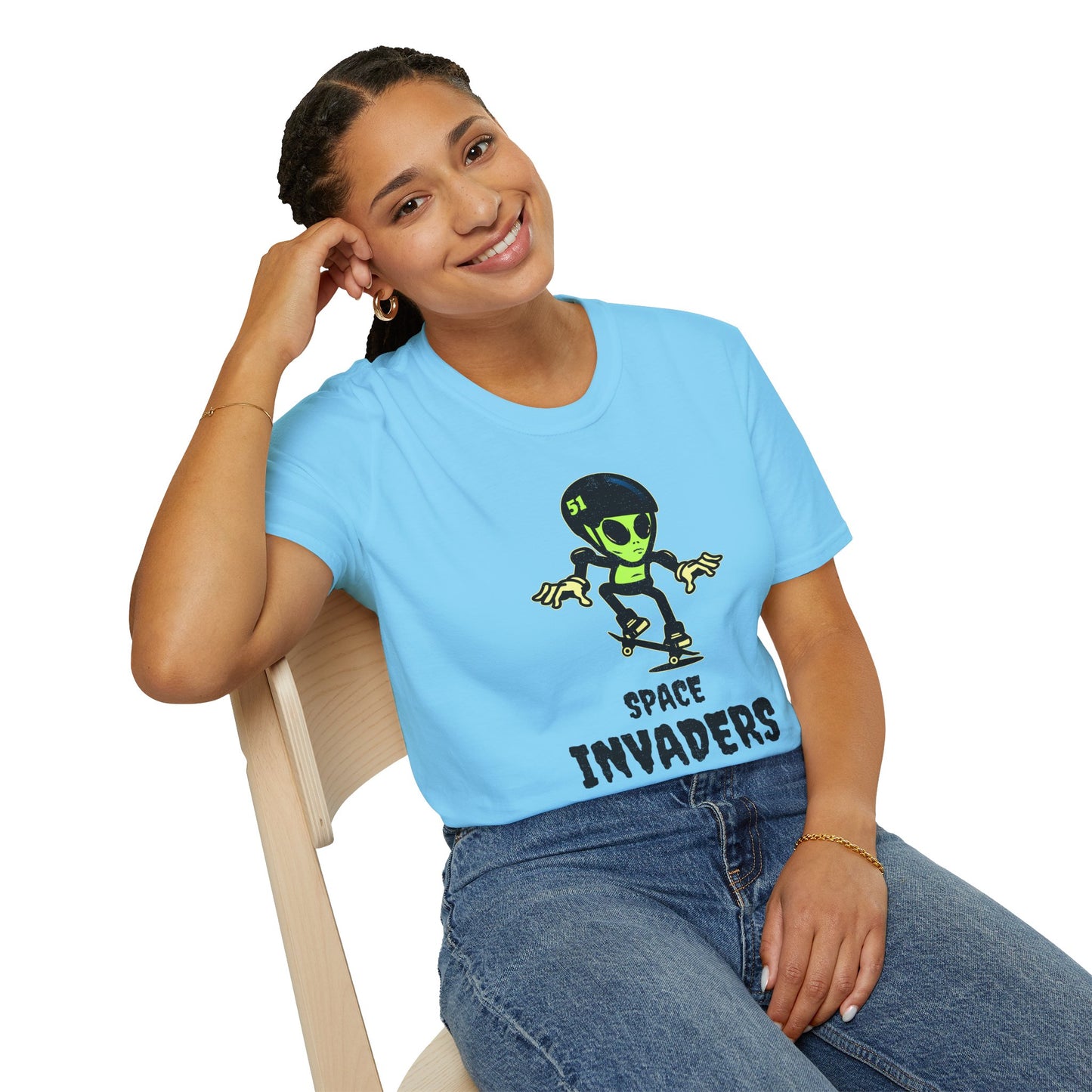 Funny T Shirts, UFO Tees, Funny Aliens Shirt - 4