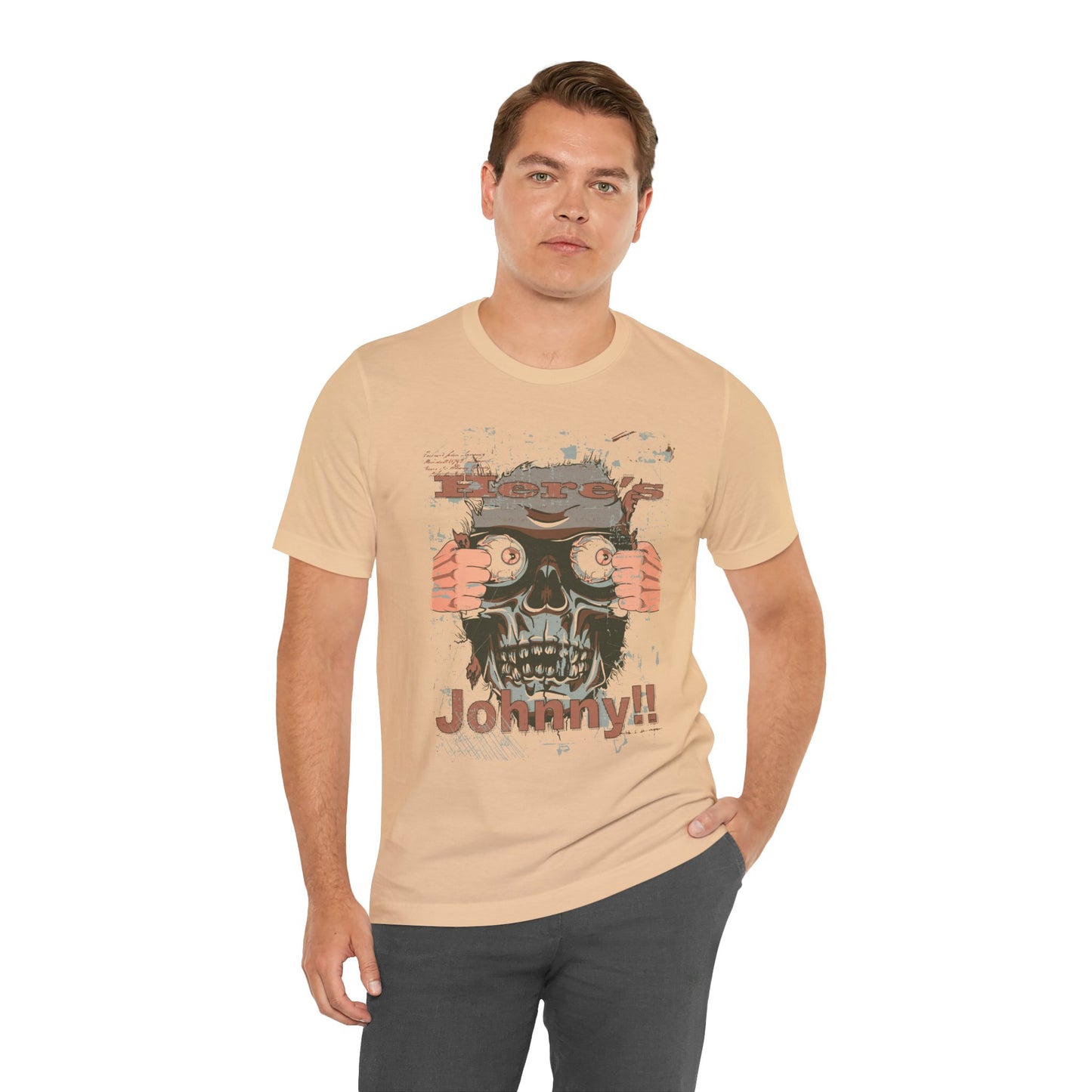 Skull Graphic Unisex Cotton T-Shirt r8